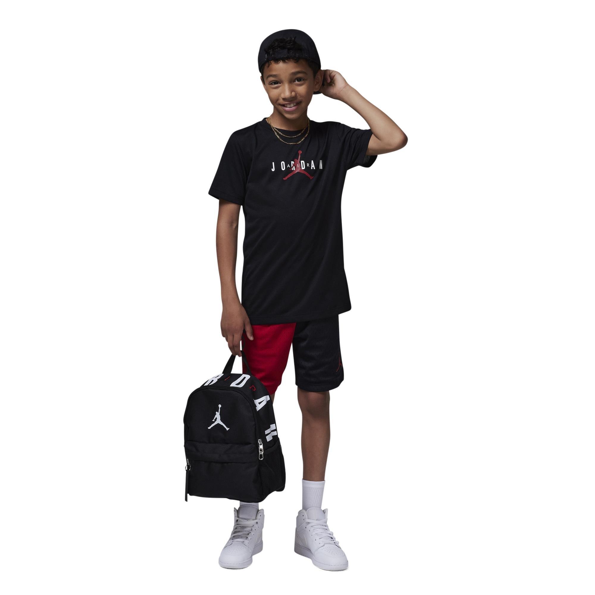 Schwarz/Rot - Air Jordan - Longline Graphic T Shirt Junior Boys - 4
