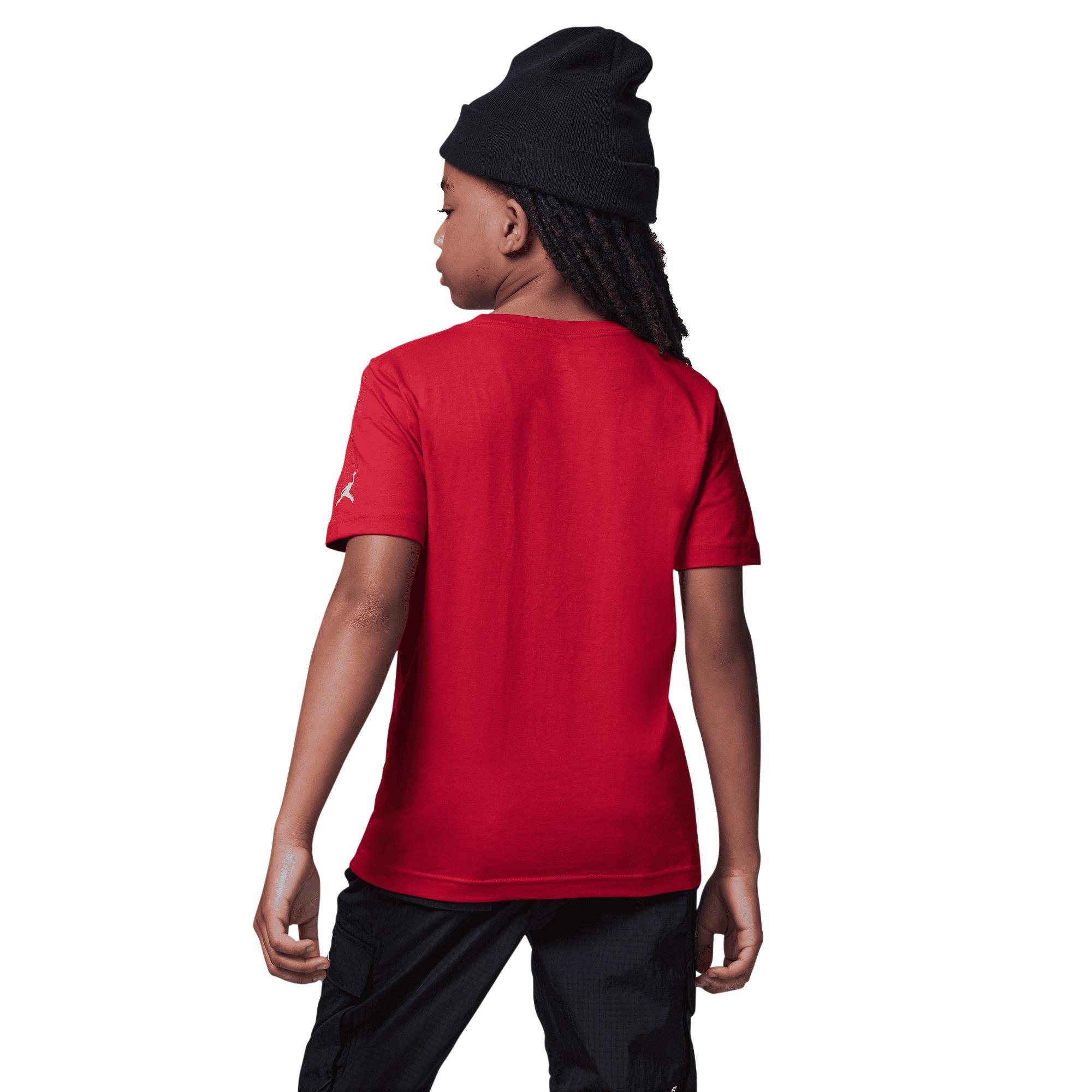 Rouge 09 - Air Jordan - Air Longline Graphic T Shirt Junior Boys - 3