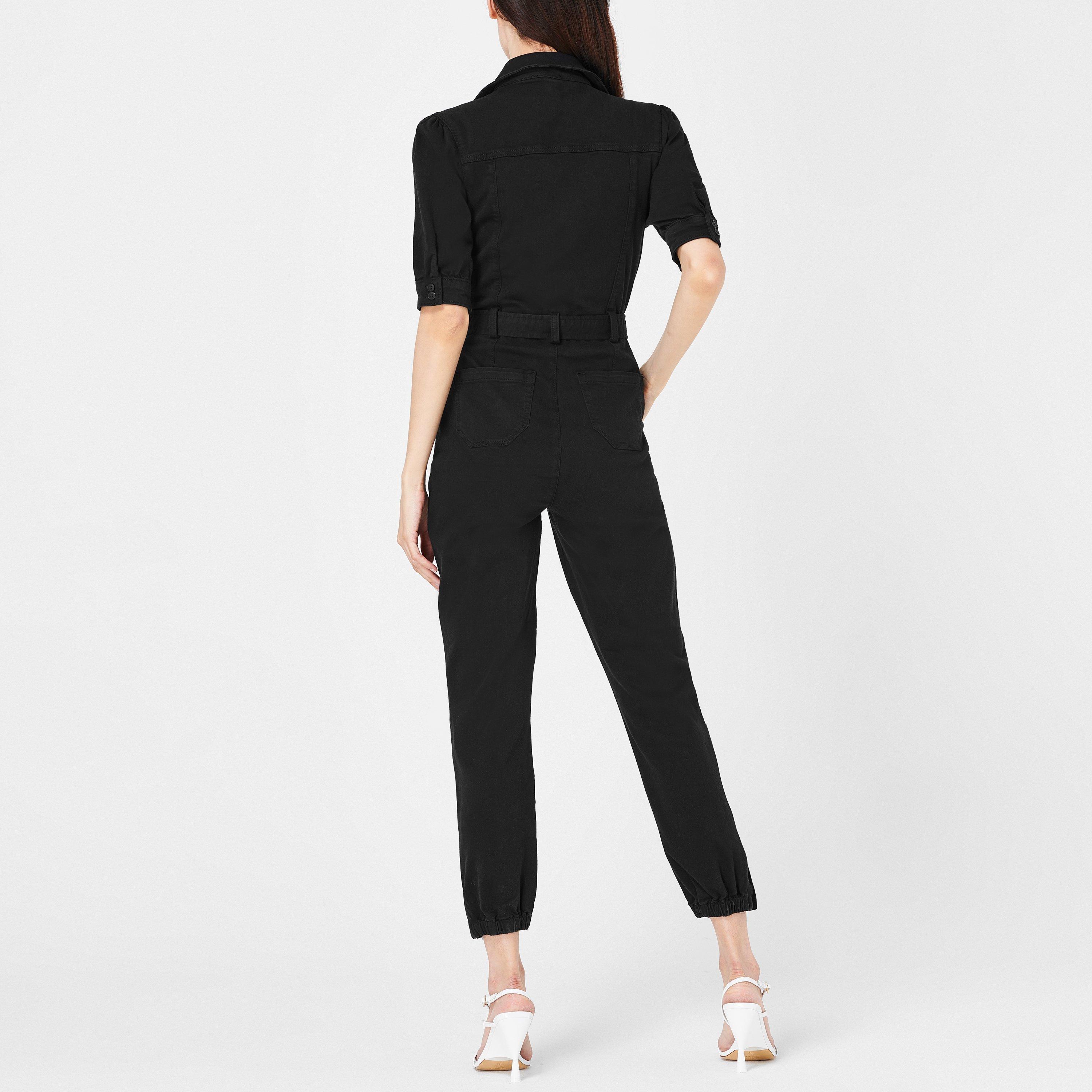 Washed Black - Paige - Mayslie Jumpsuit - 2