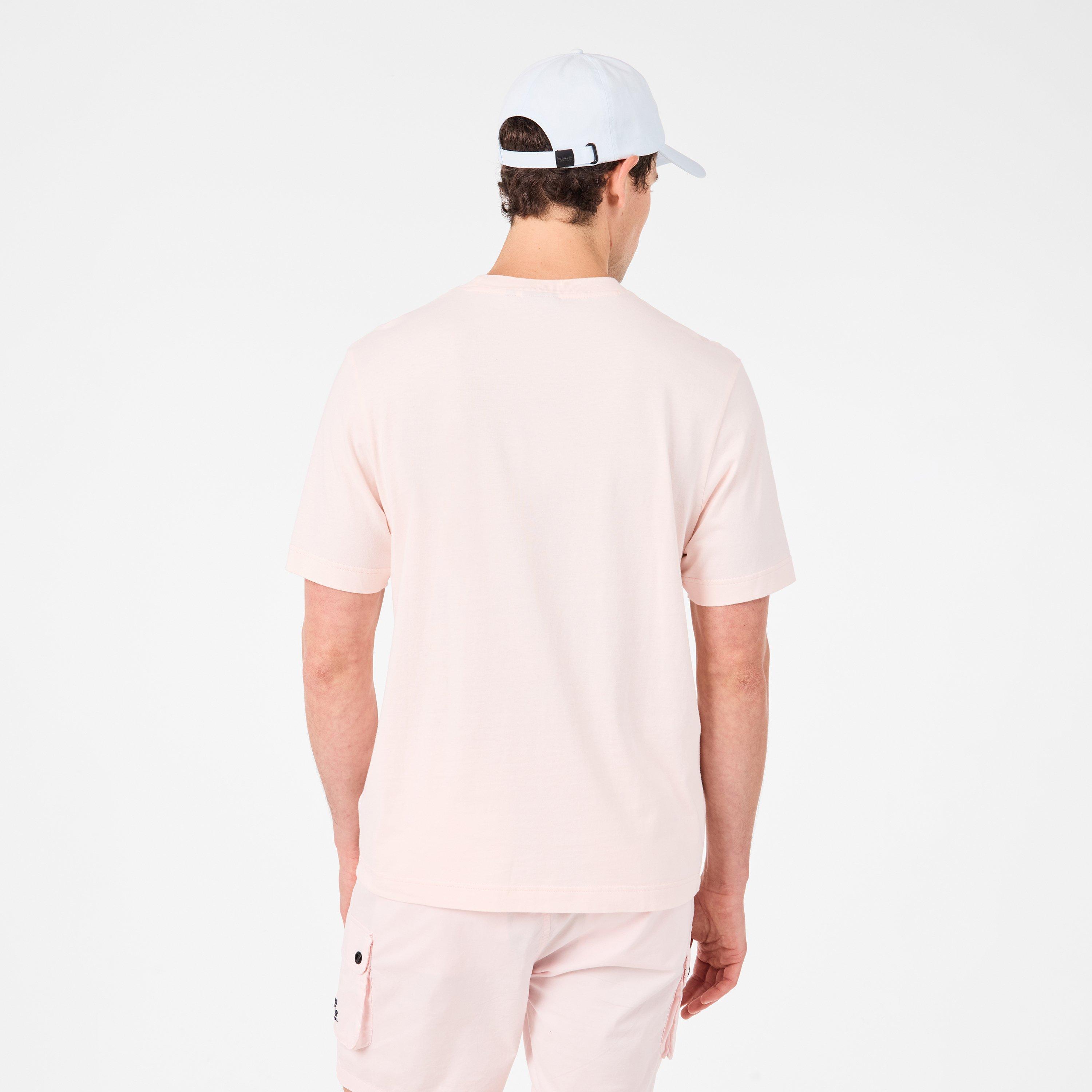 Qurtz Pink PI59 - Barbour International - Camo Graphic Print T-shirt - 4