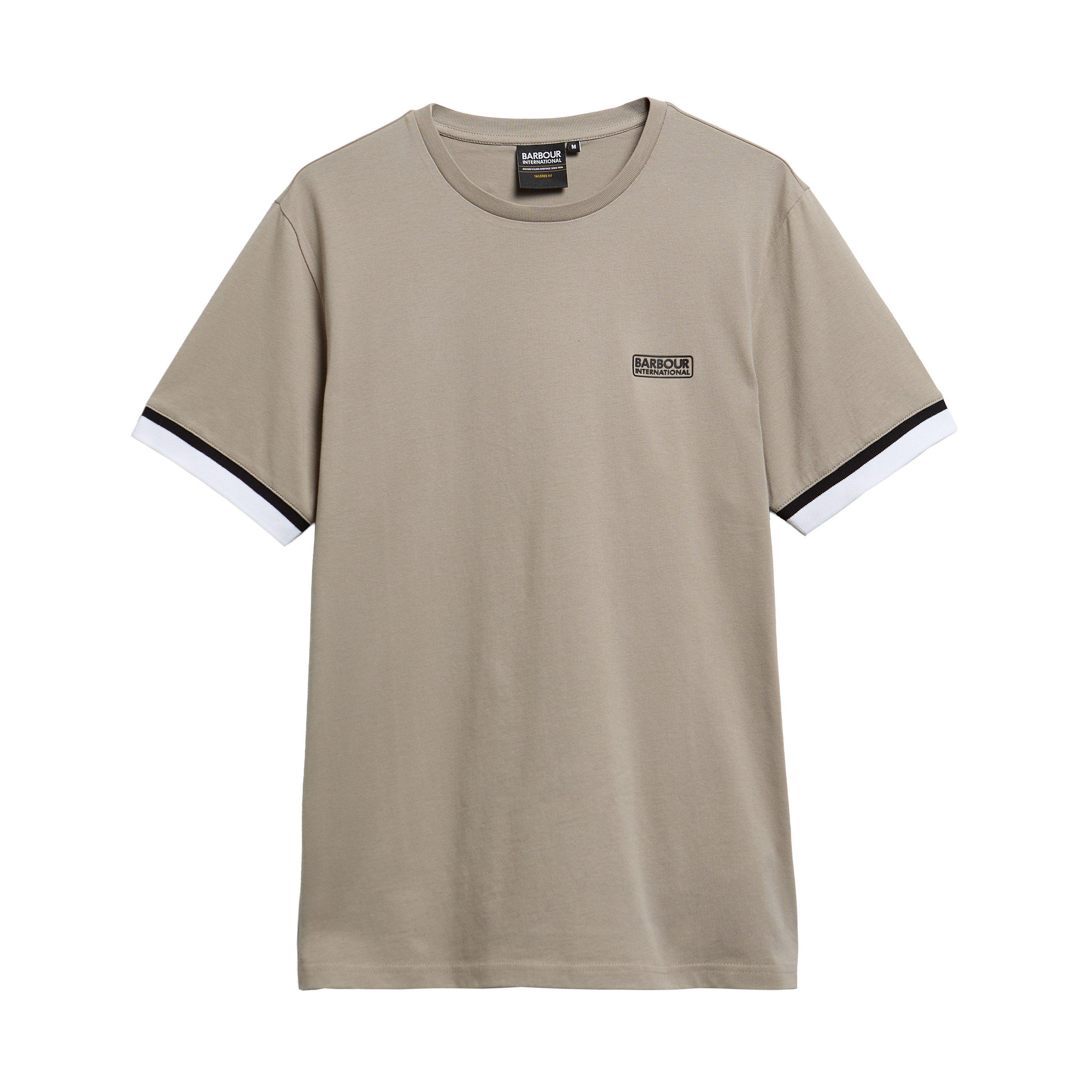 Barbour International Men's Evan T-Shirt - Concrete Gy36 - L