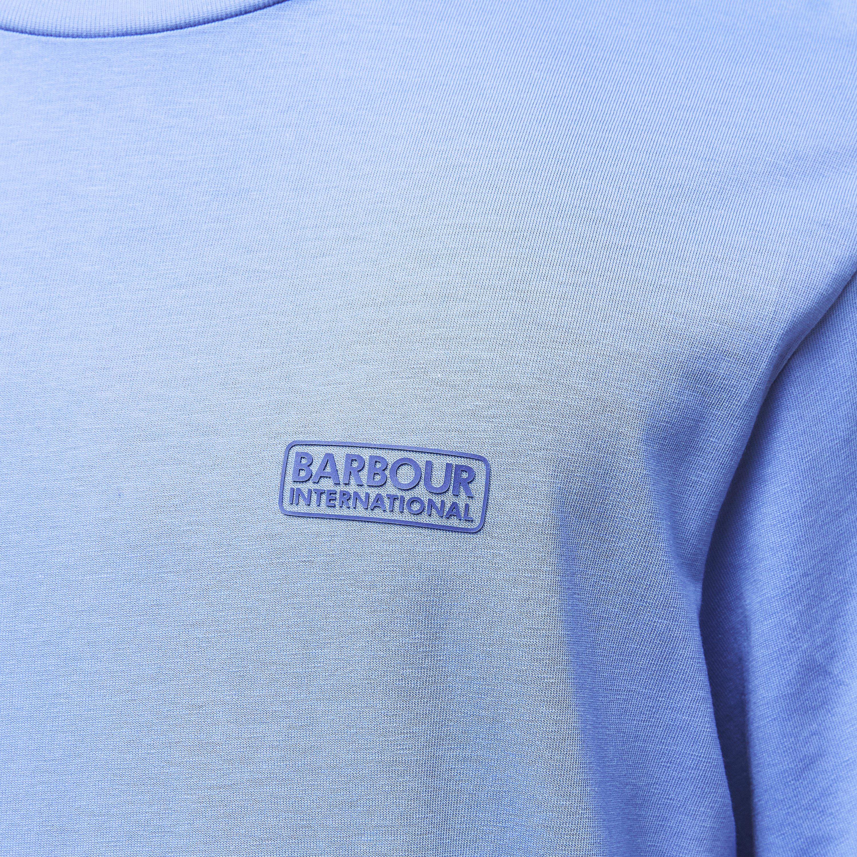 Manor Blue BU58 - Barbour International - Mens Evan T-Shirt - 5