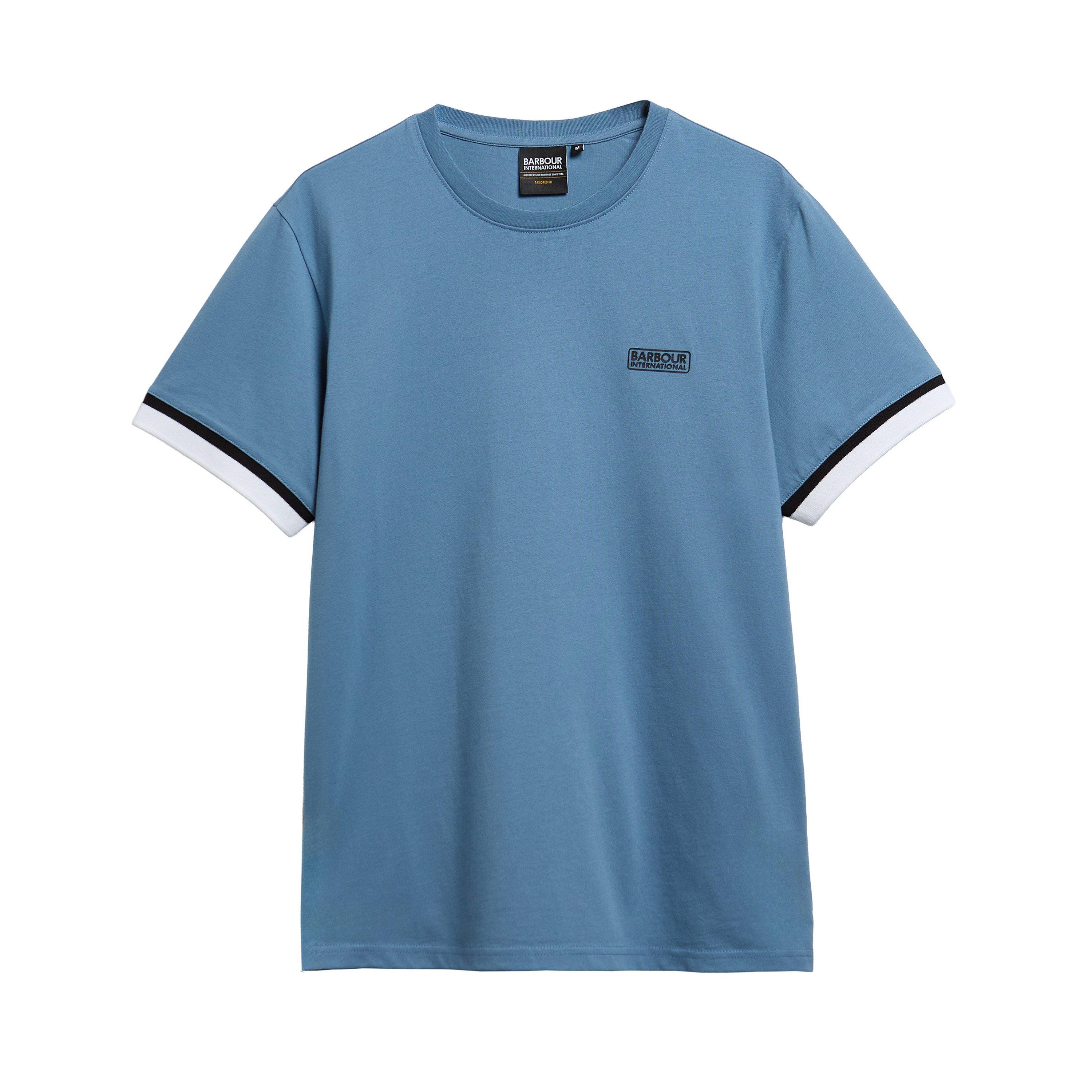 Barbour International Mens Evan T-Shirt - Blue - M