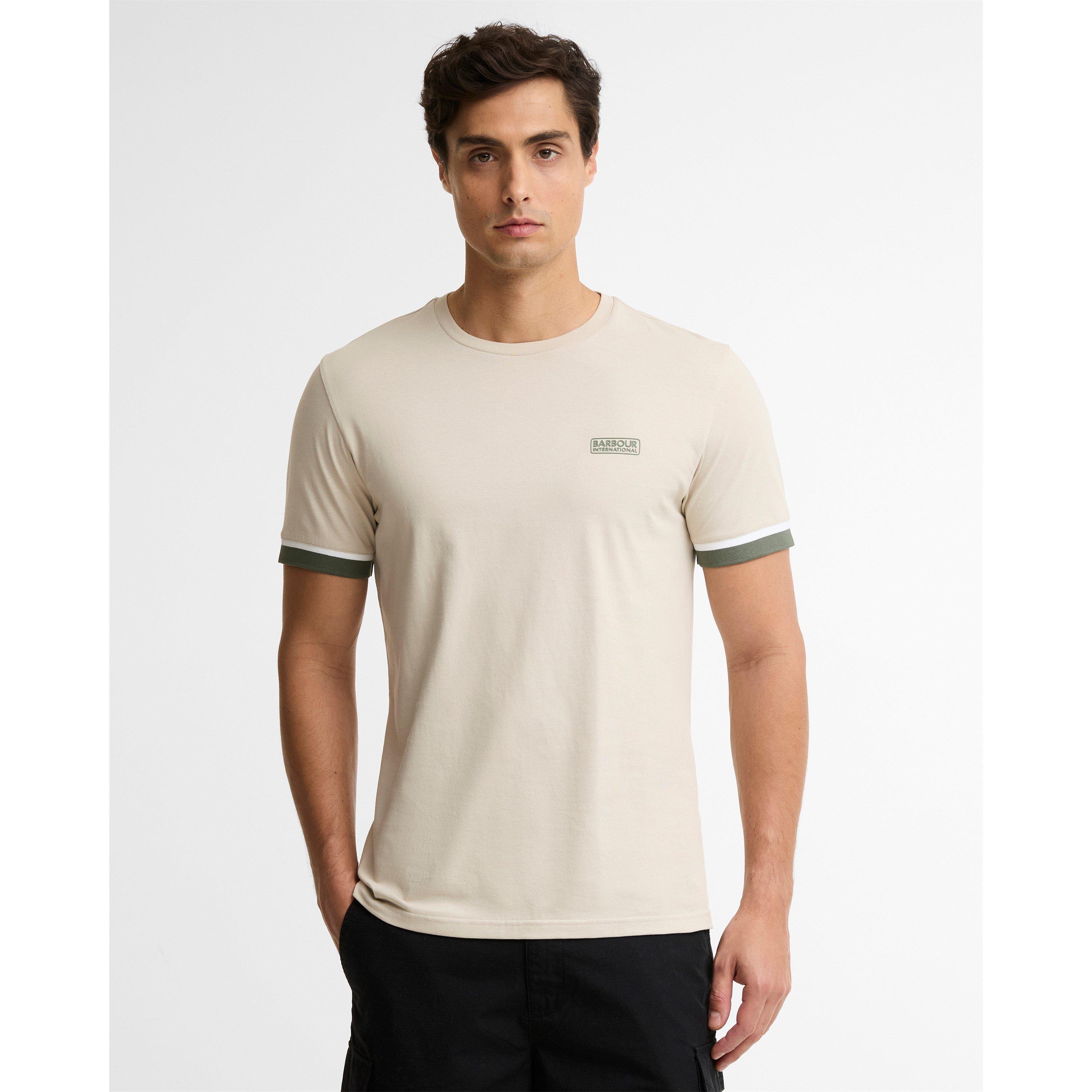 Mist BE12 - Barbour International - Mens Evan T-Shirt - 2
