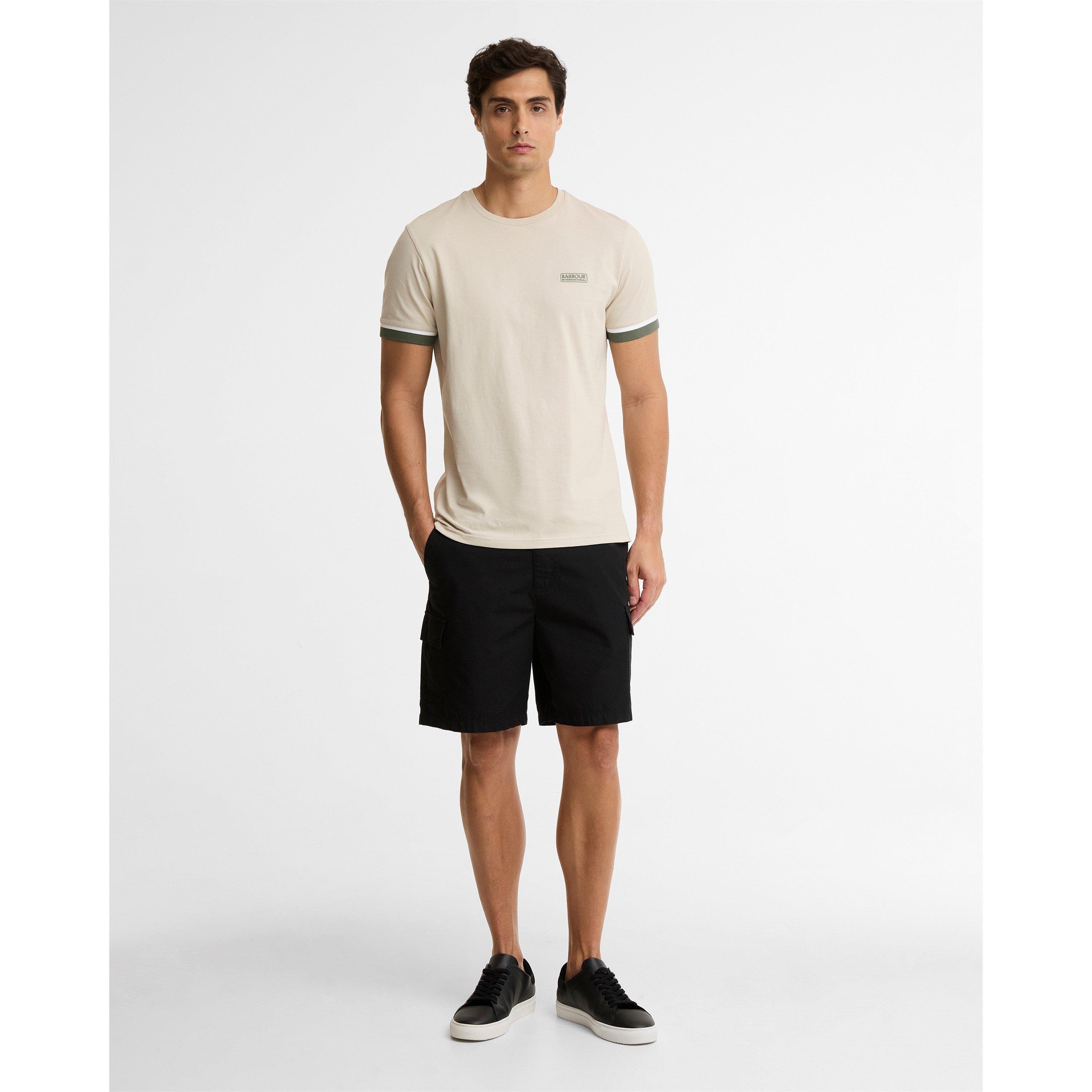 Mist BE12 - Barbour International - Mens Evan T-Shirt - 5