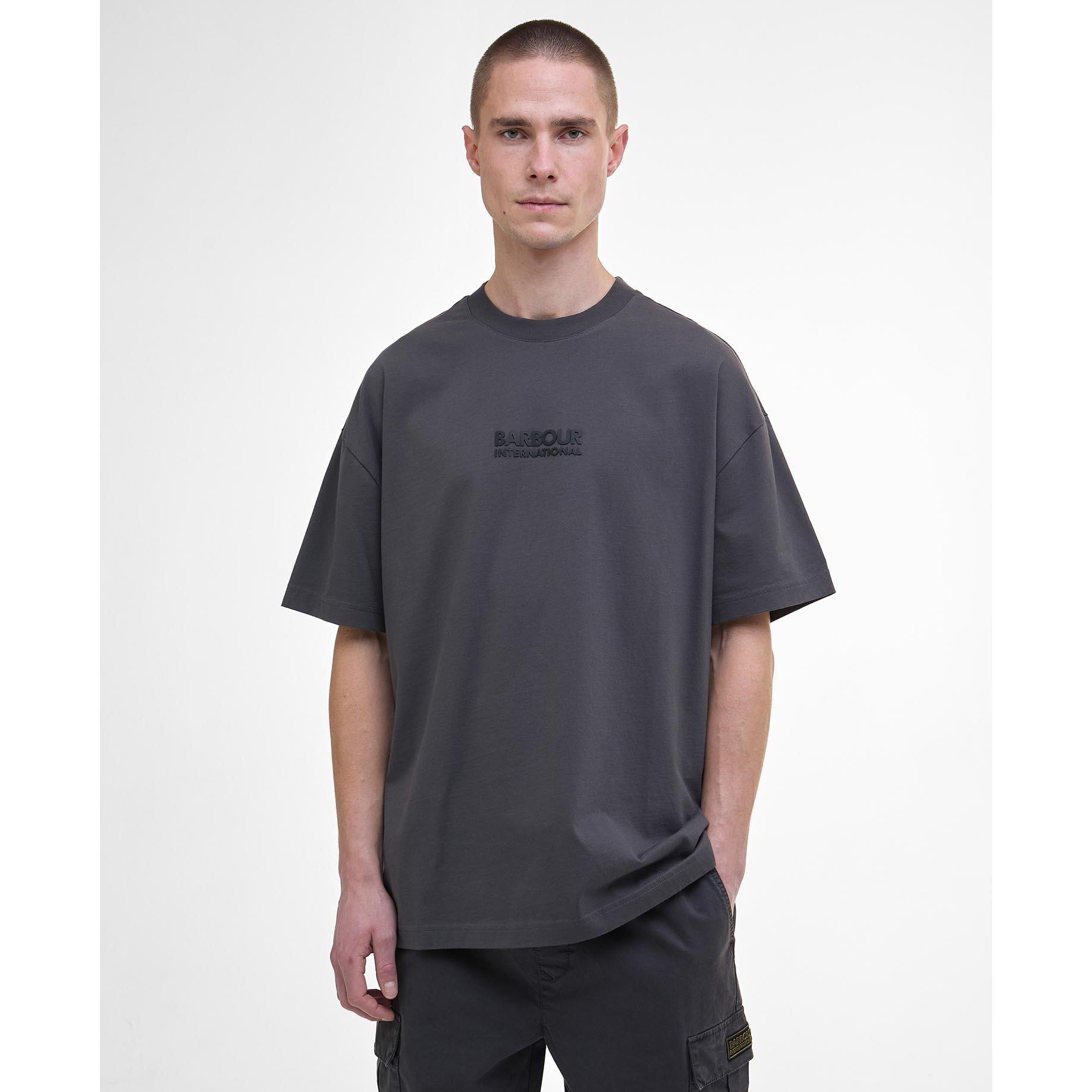 Asphalt CH52 - Barbour International - Mens Collins T-Shirt - 3