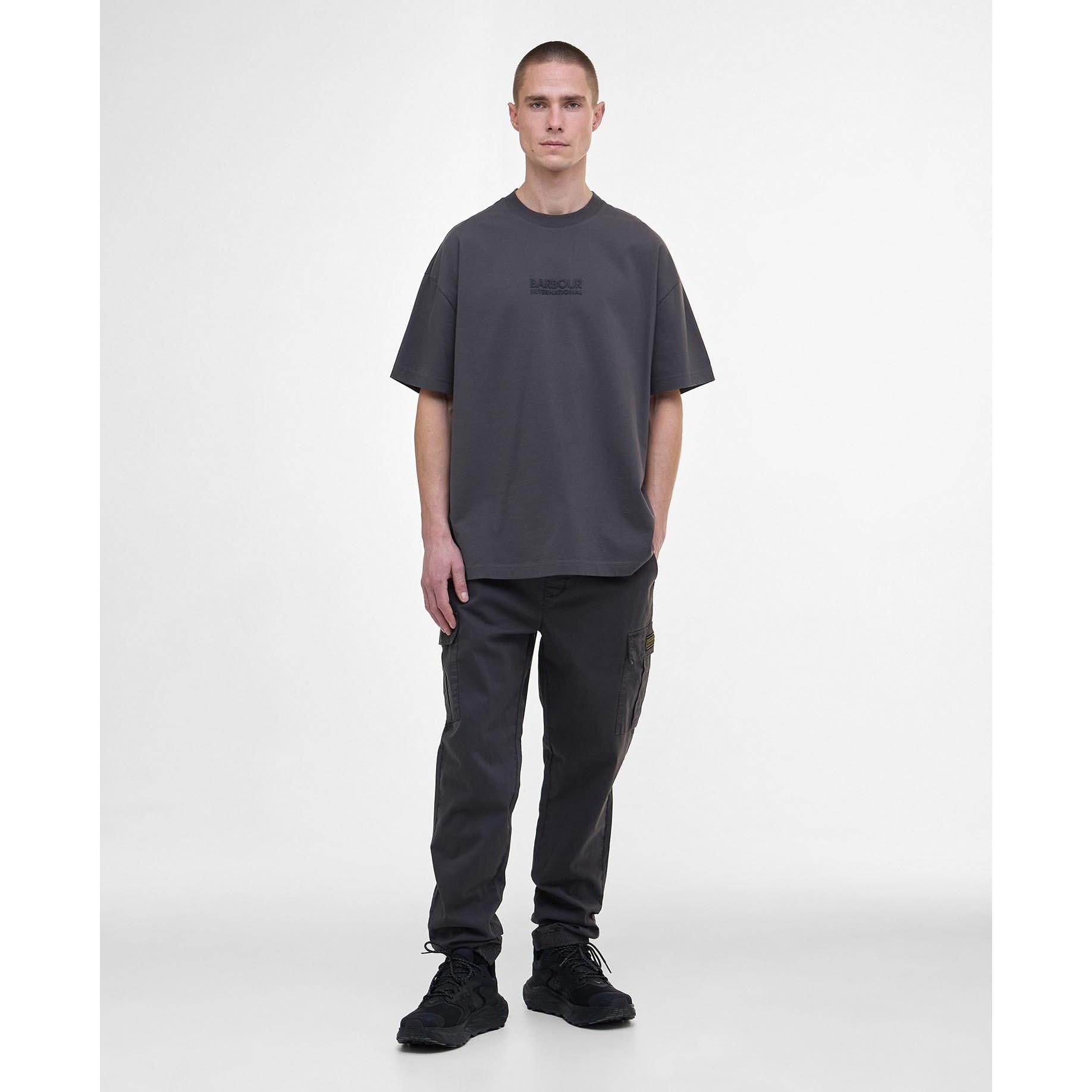 Asphalt CH52 - Barbour International - Mens Collins T-Shirt - 6