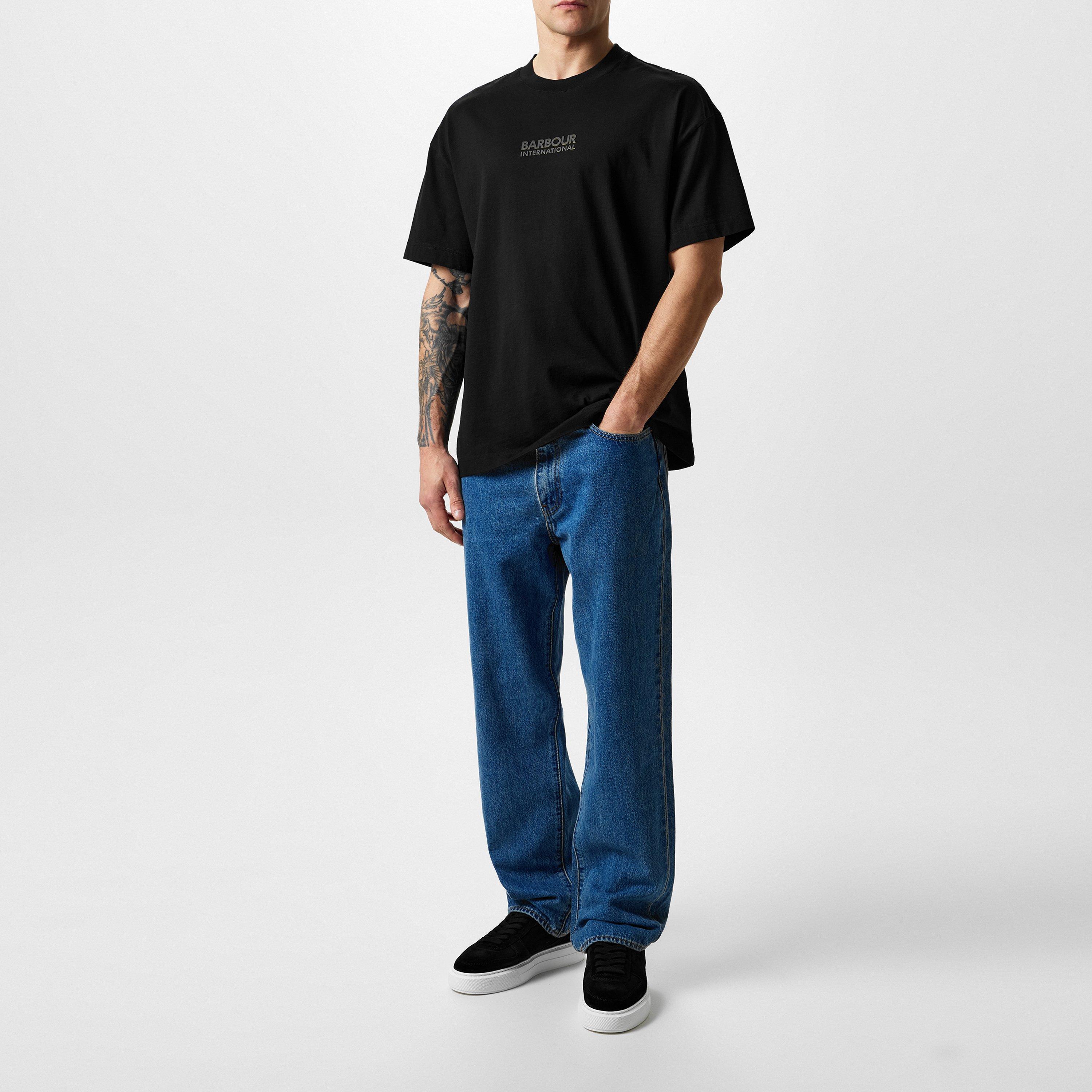 Black BK31 - Barbour International - Mens Collins T-Shirt - 6