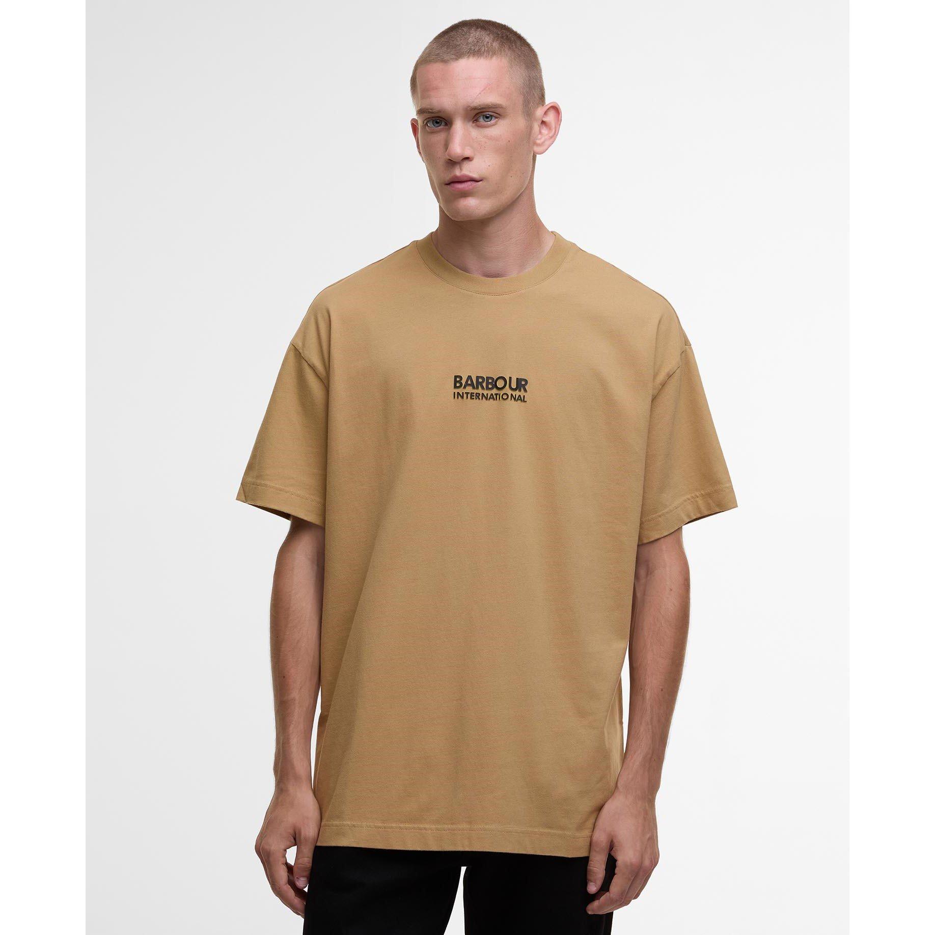 Barbour International Mens Collins T-Shirt - Trench BR94 - M