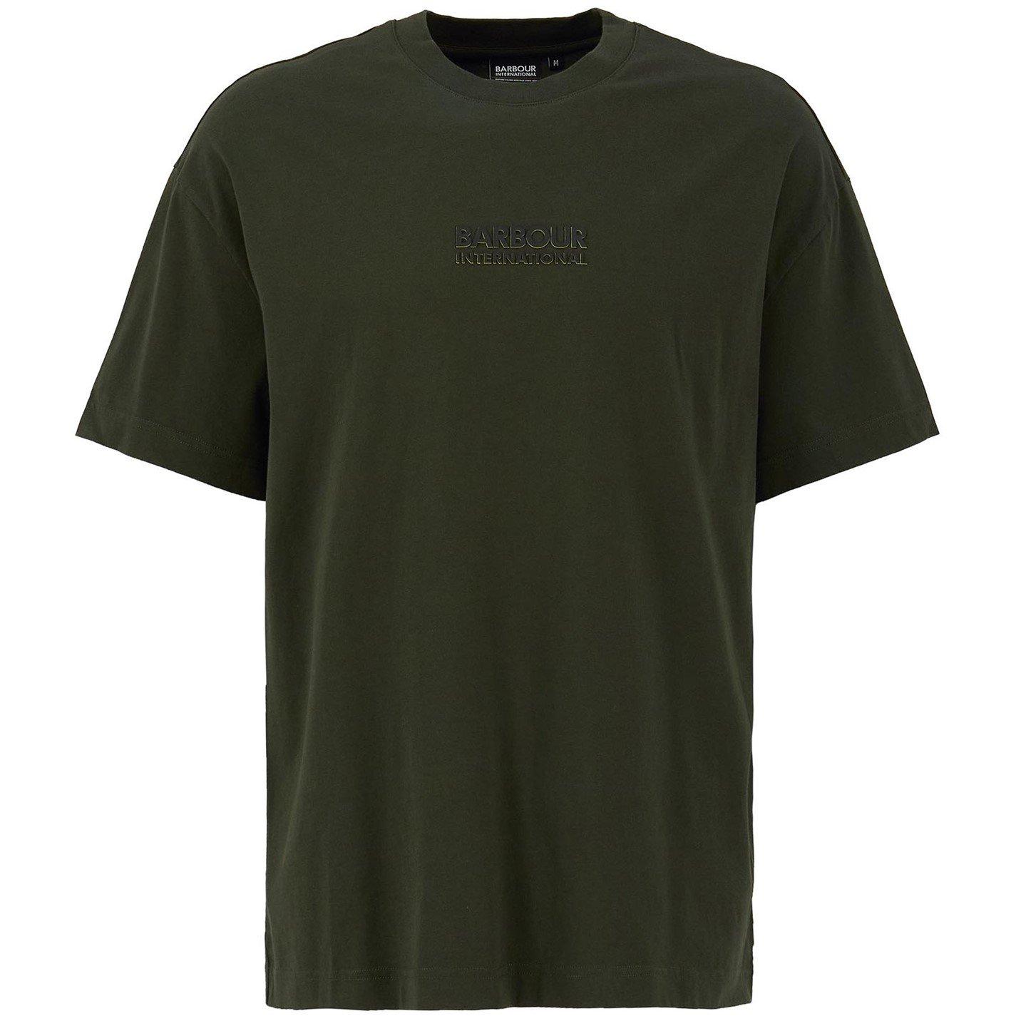 Barbour International Mens Collins T-Shirt - Sage SG71 - M