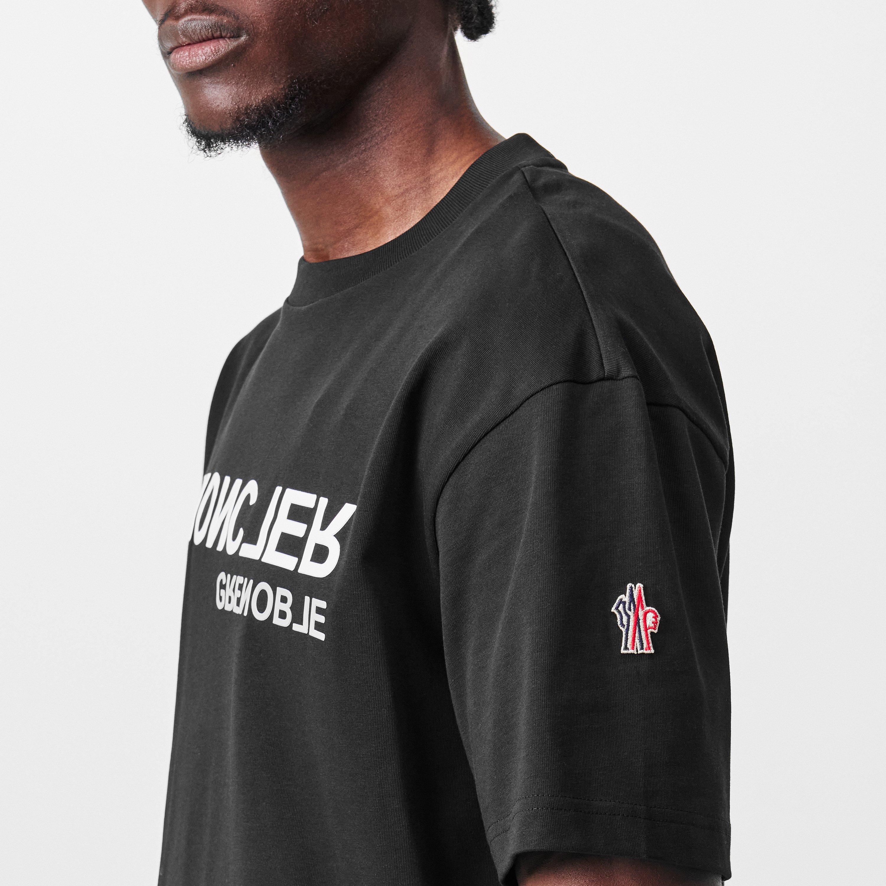 Black 999 - Moncler Grenoble - Logo T-Shirt - 5