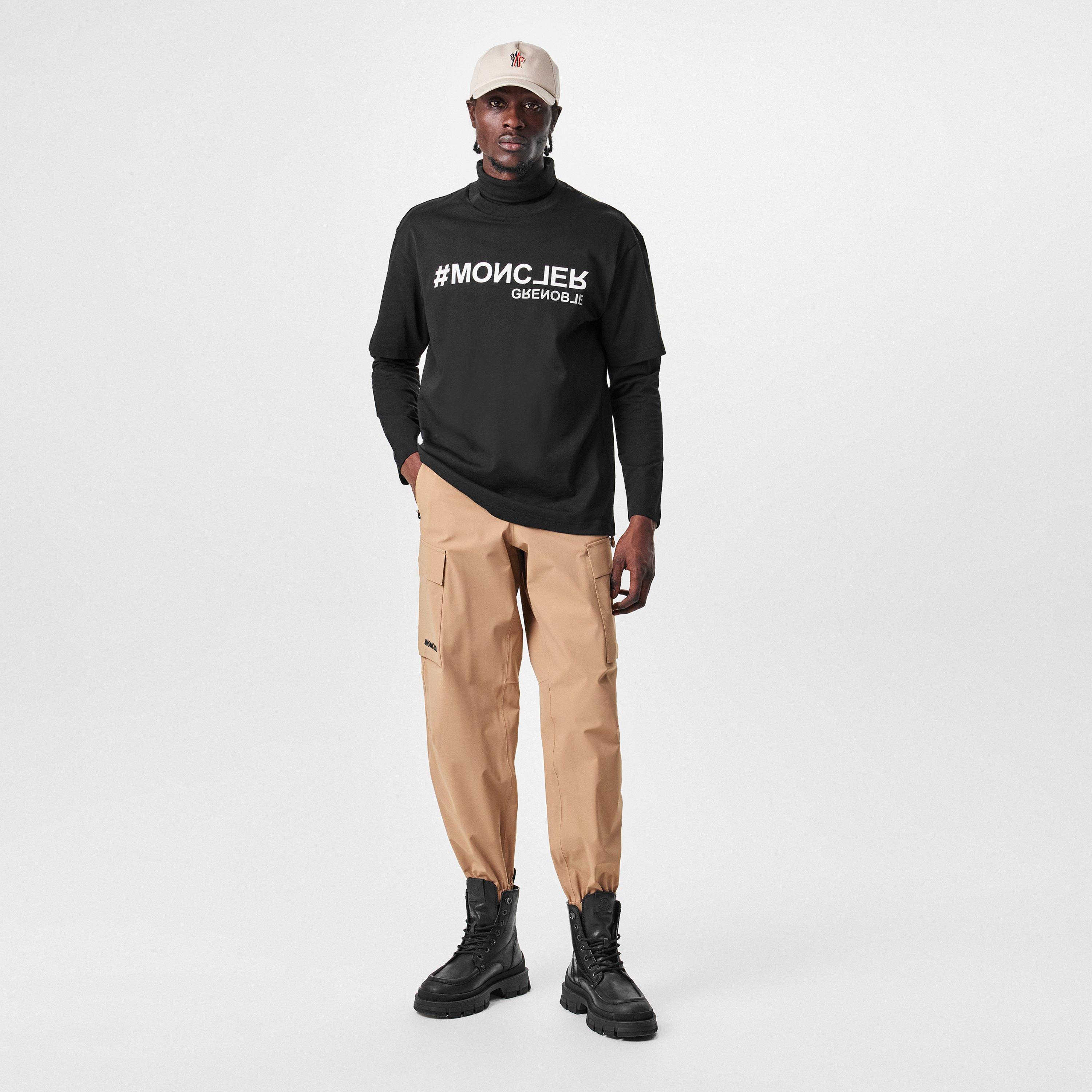 Black 999 - Moncler Grenoble - Logo T-Shirt - 6