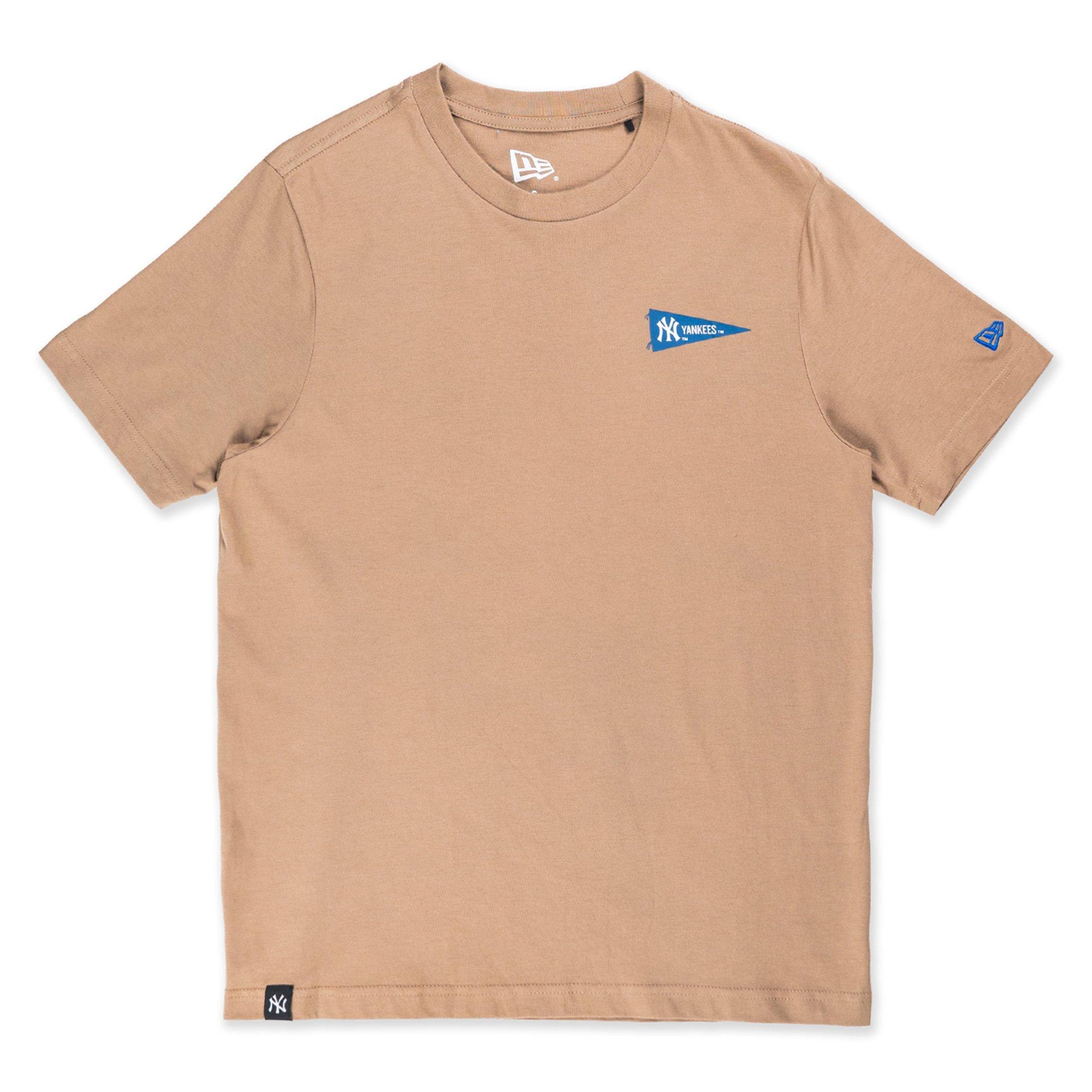 Khaki - New Era - Essentials New York Yankees T-Shirt Mens - 2