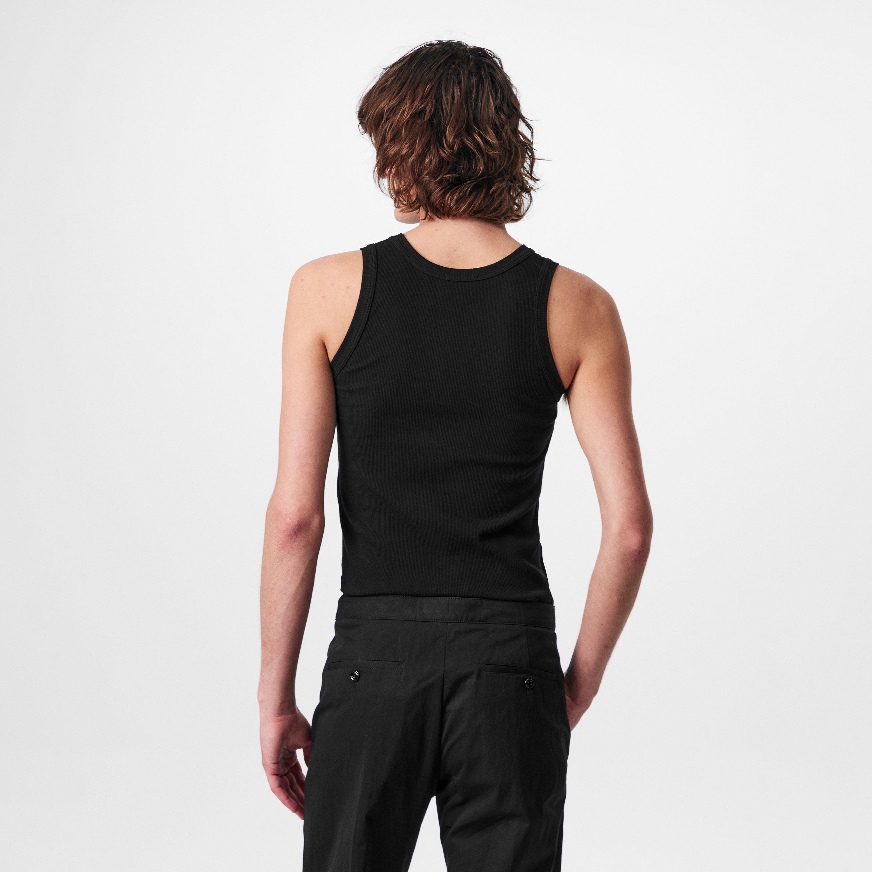 Black - Alexander McQueen - Men's Logo Vest - 4