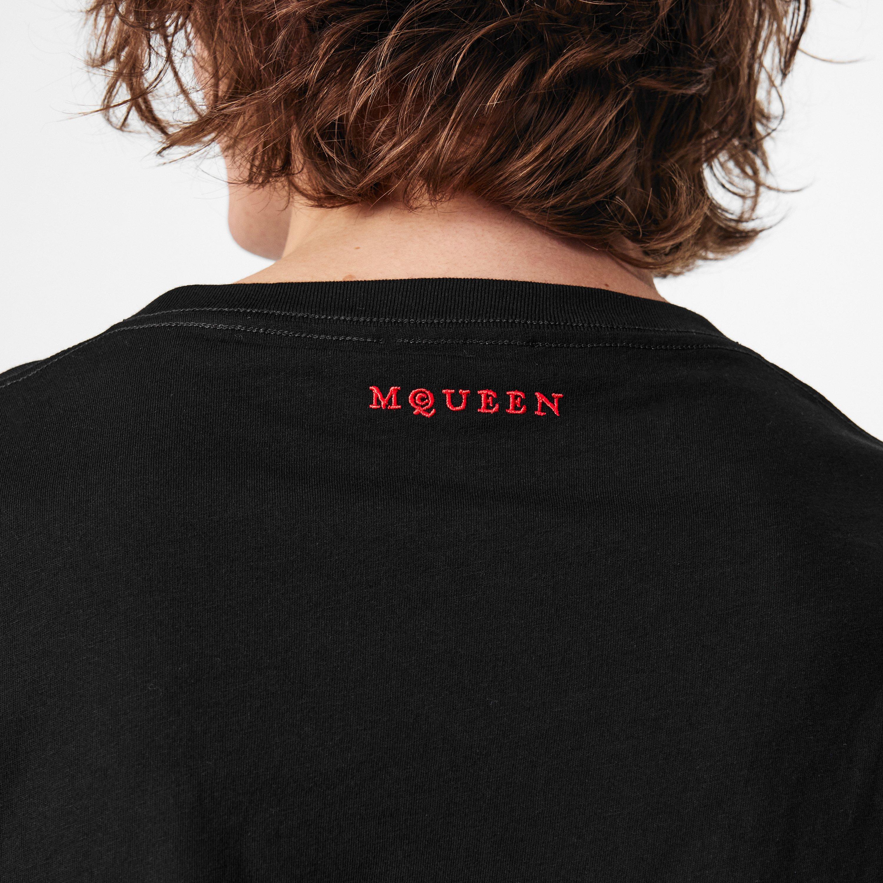 Black/Pink - Alexander McQueen - Lily T-Shirt - 4