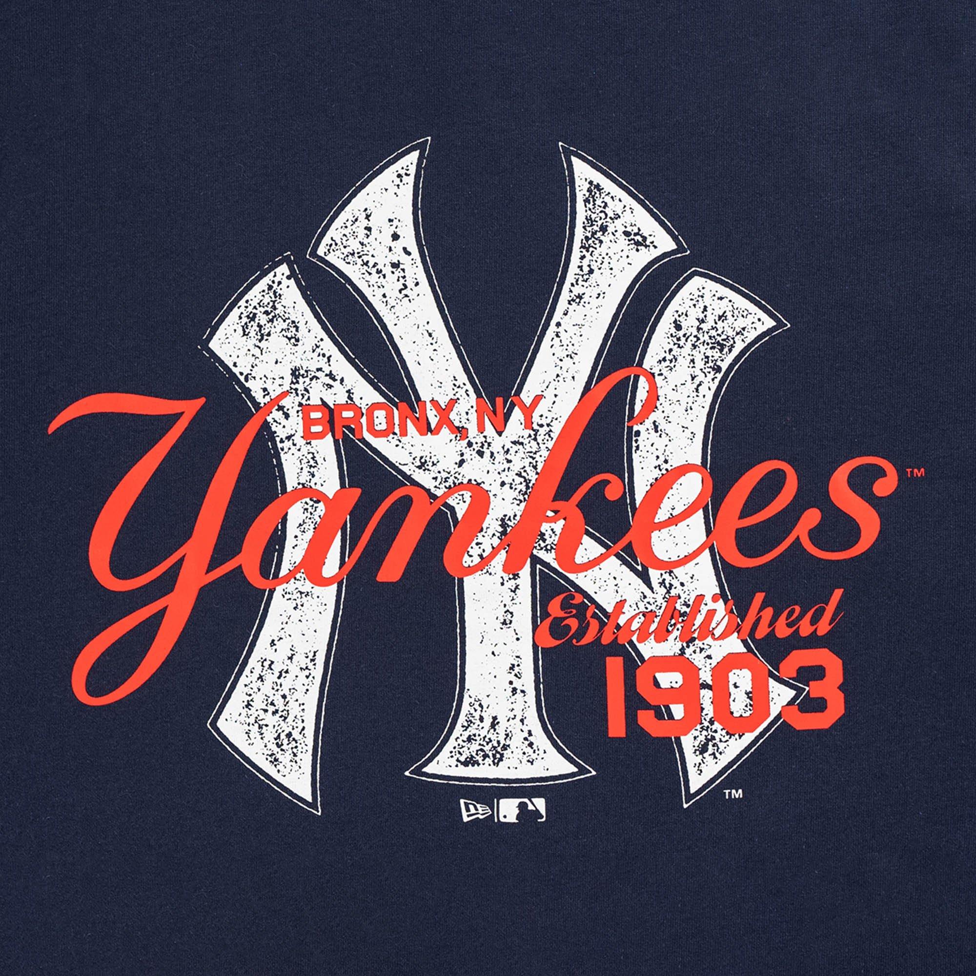 Navy - New Era - New York Yankees T-Shirt Mens - 4