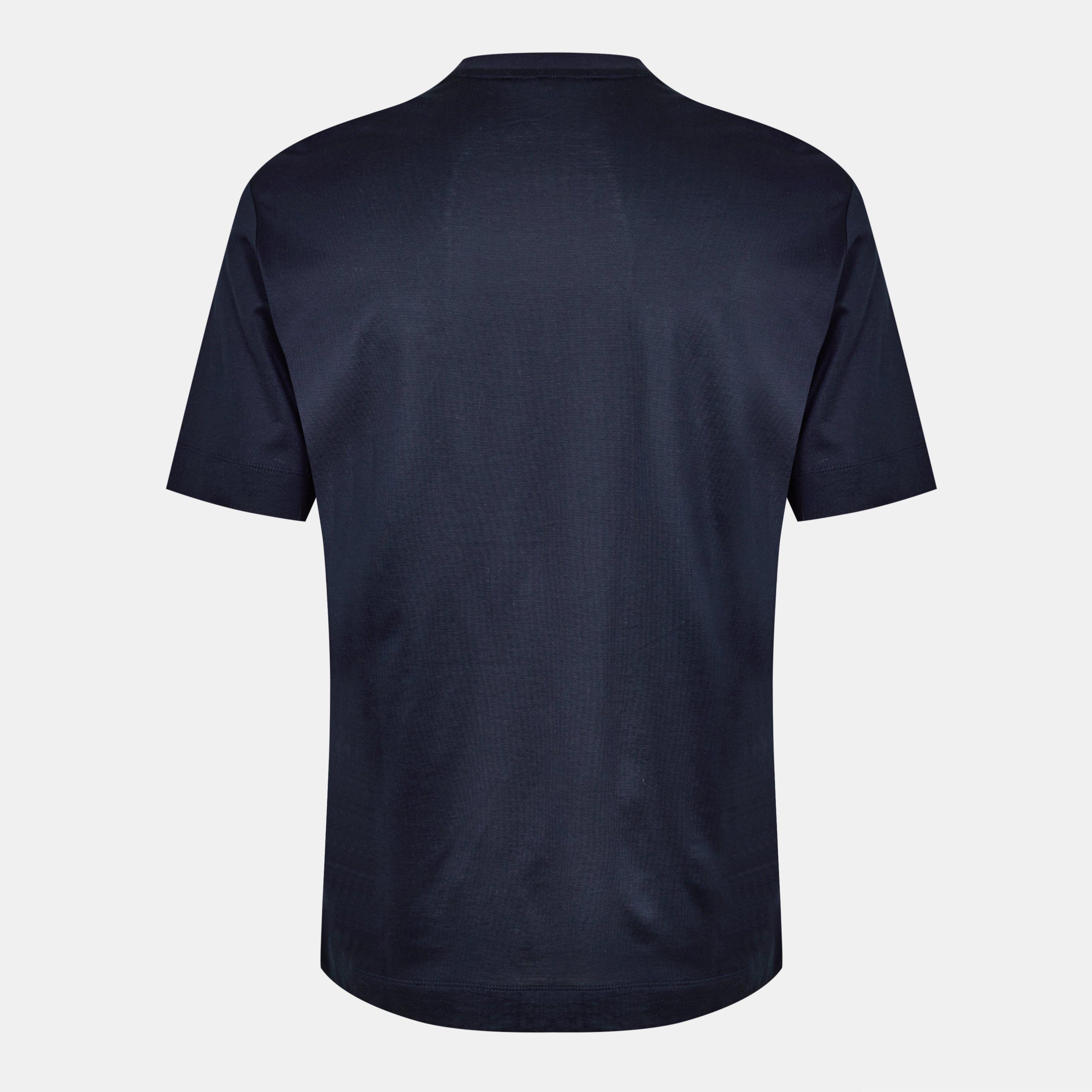 Navy 0920 - Emporio Armani - Men's Regular Fit T-Shirt - 2