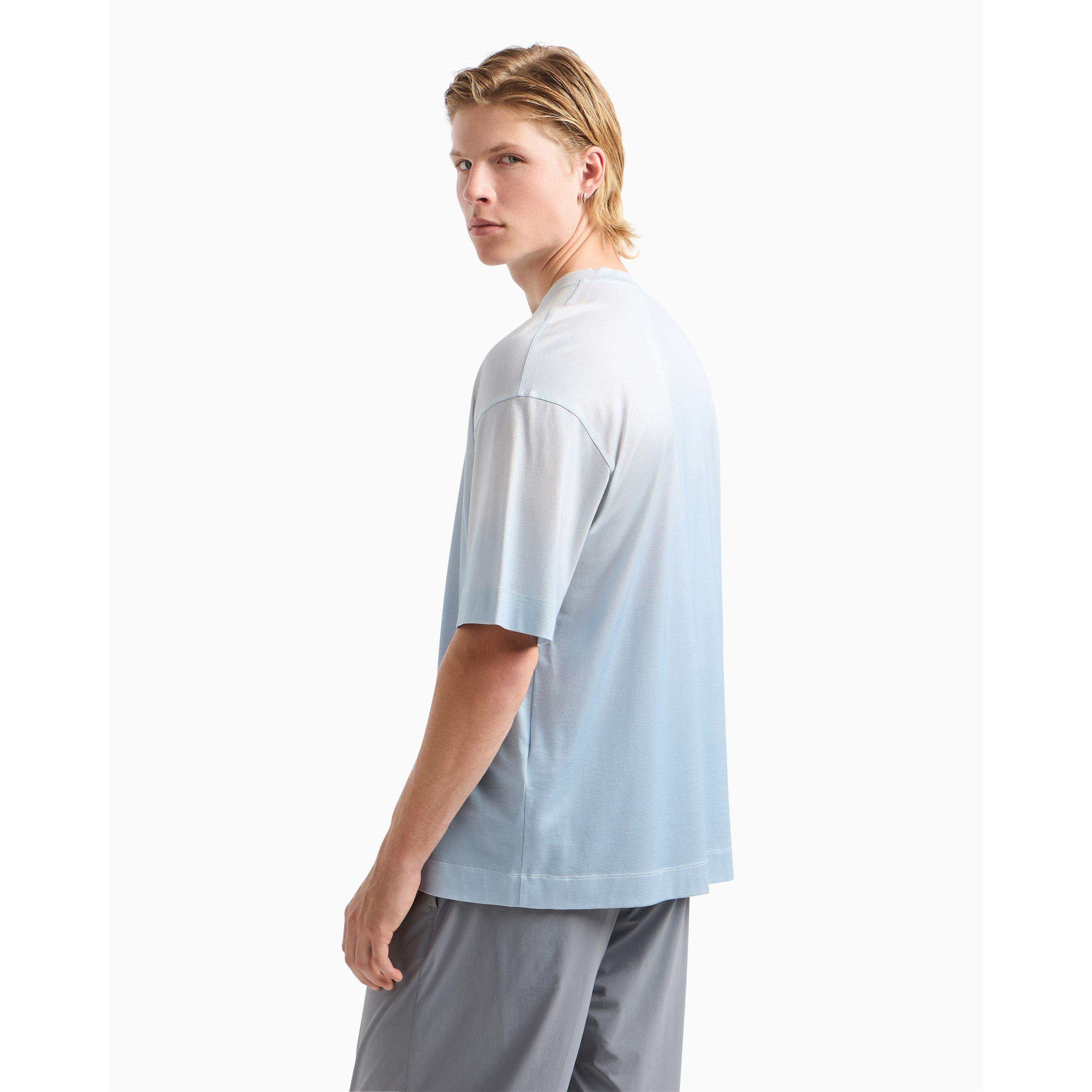 Shading Print - Emporio Armani - Men's Regular Fit T-Shirt - 2