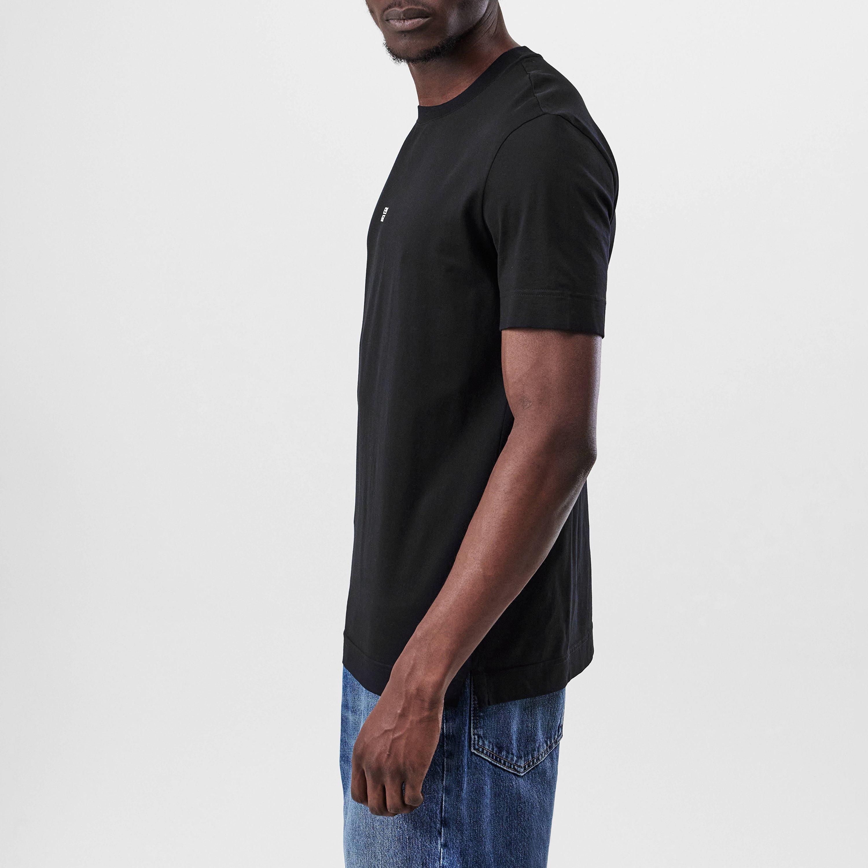 Black - GIVENCHY - Embroidered 4g T-Shirt - 2