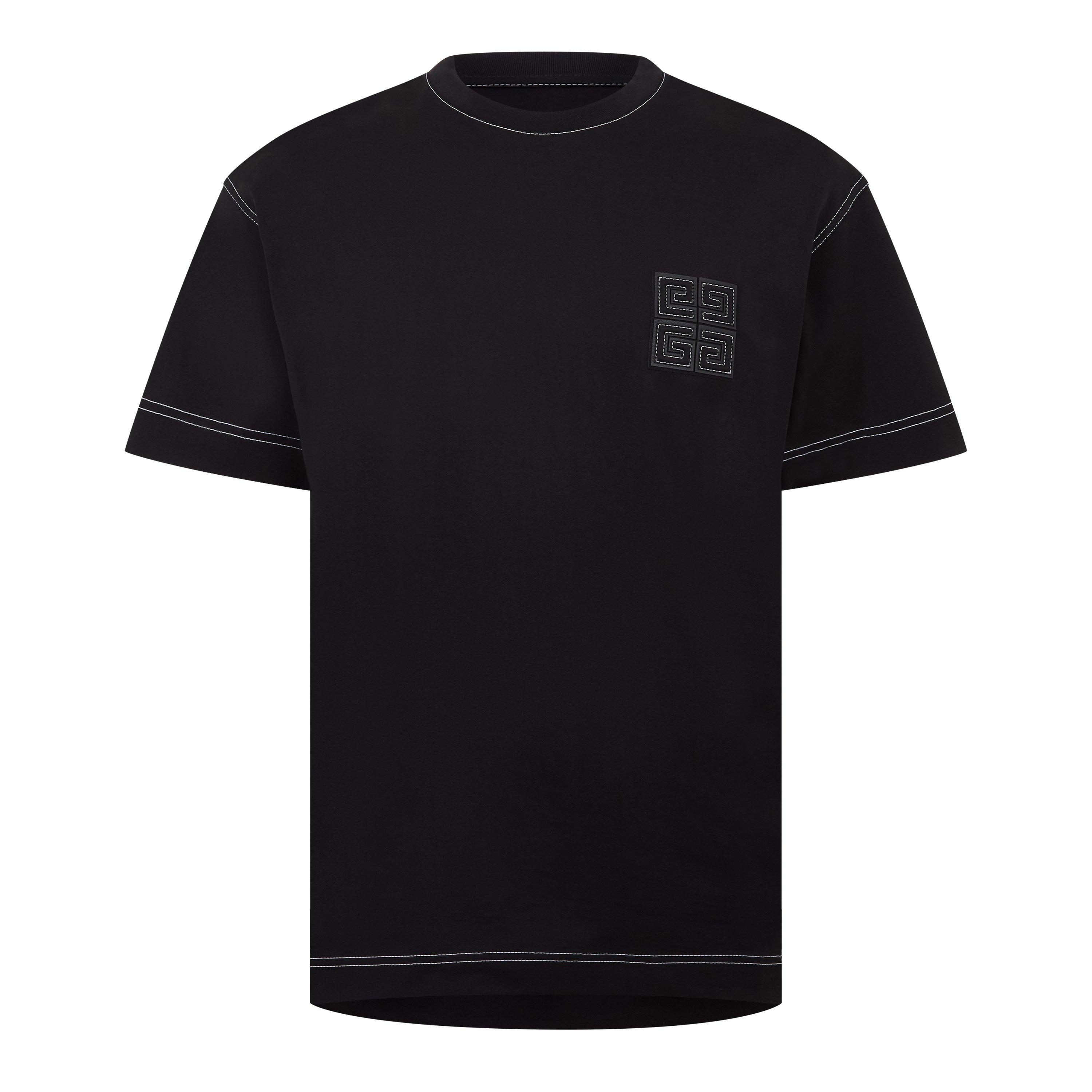 Black - GIVENCHY - Men's Boxy T-Shirt - 5