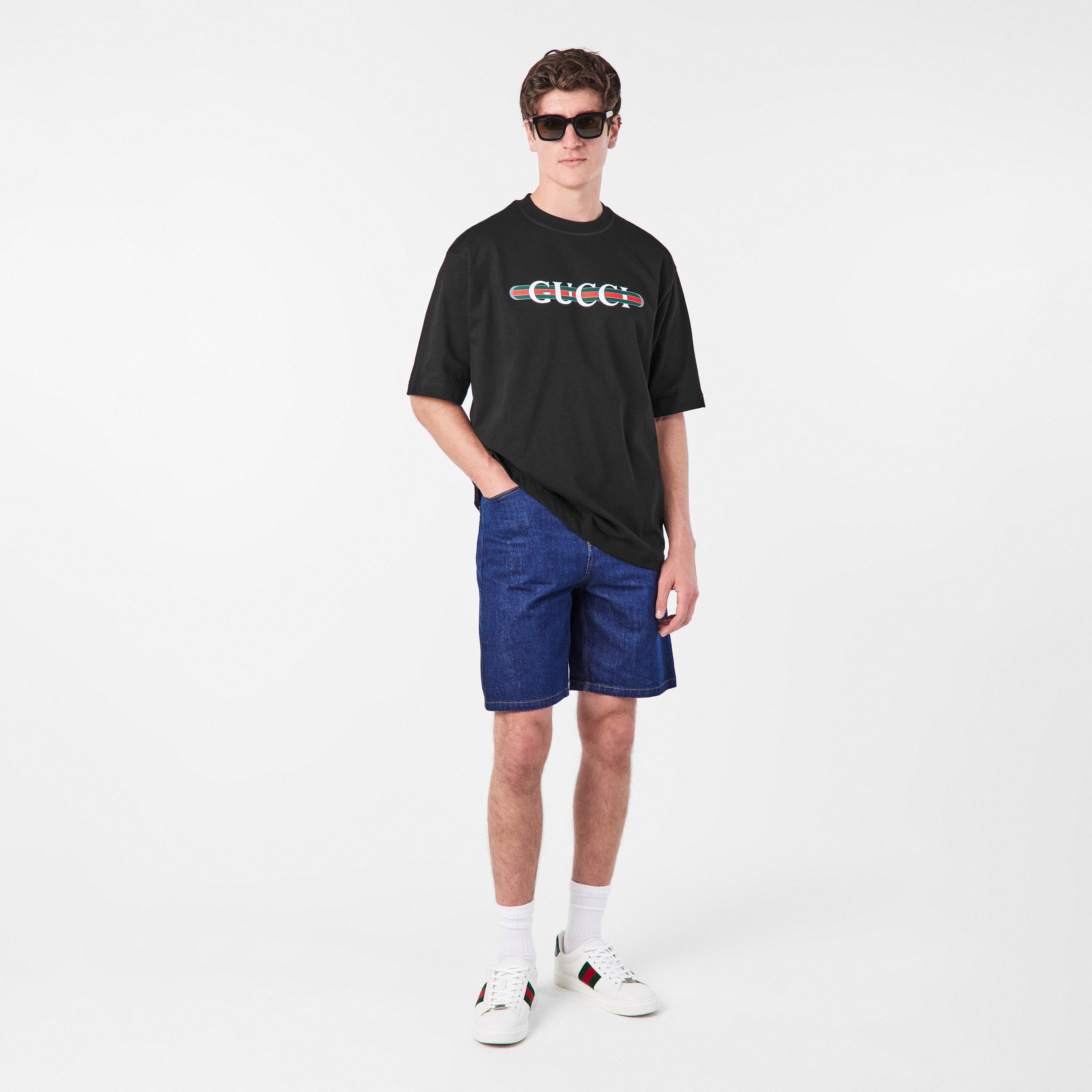 Black/Mc - Gucci - Logo T-Shirt - 6