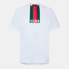 Gucci Stripe Web T Shirt