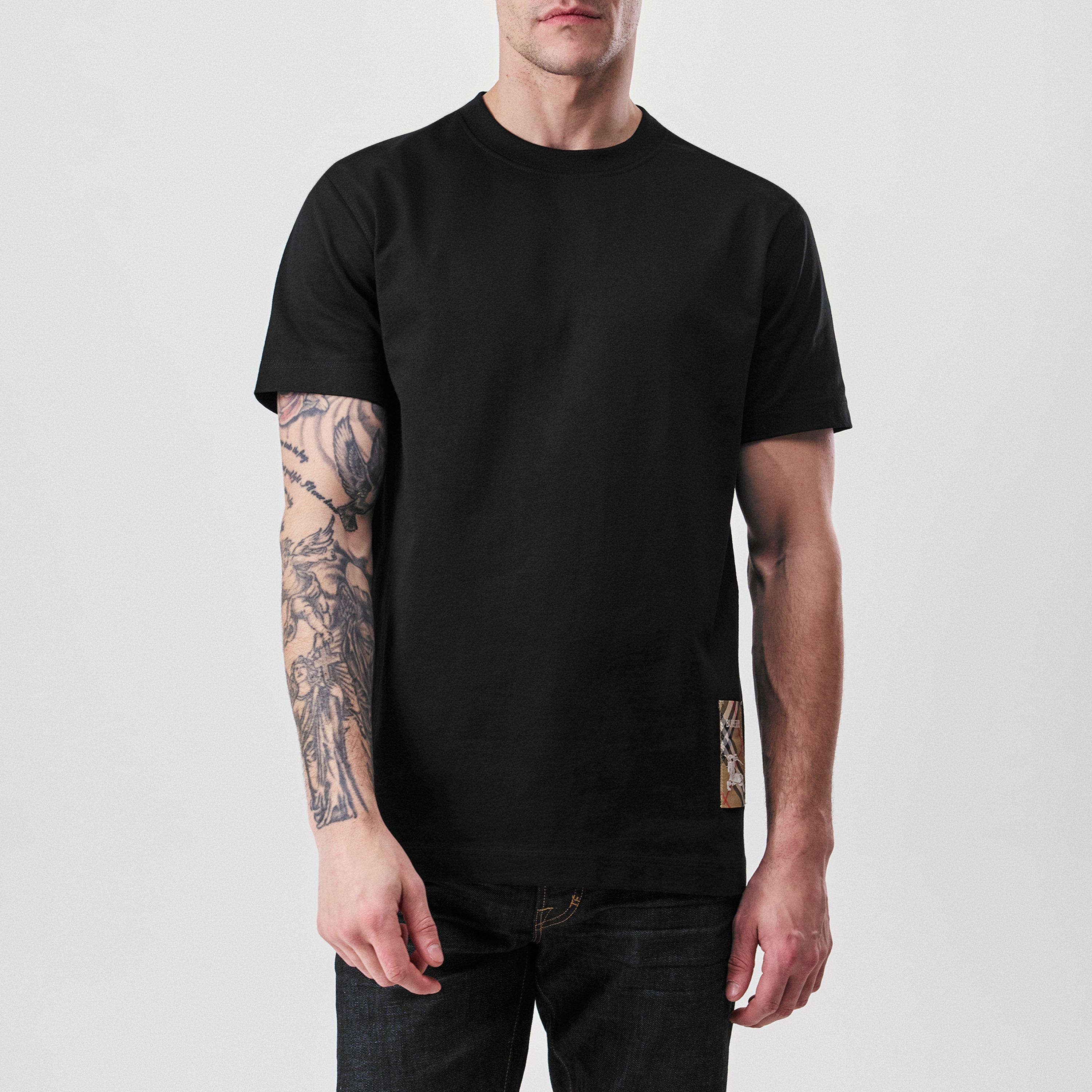 Burberry | Check Tab T-Shirt | Regular Fit T-Shirts | Cruise Fashion