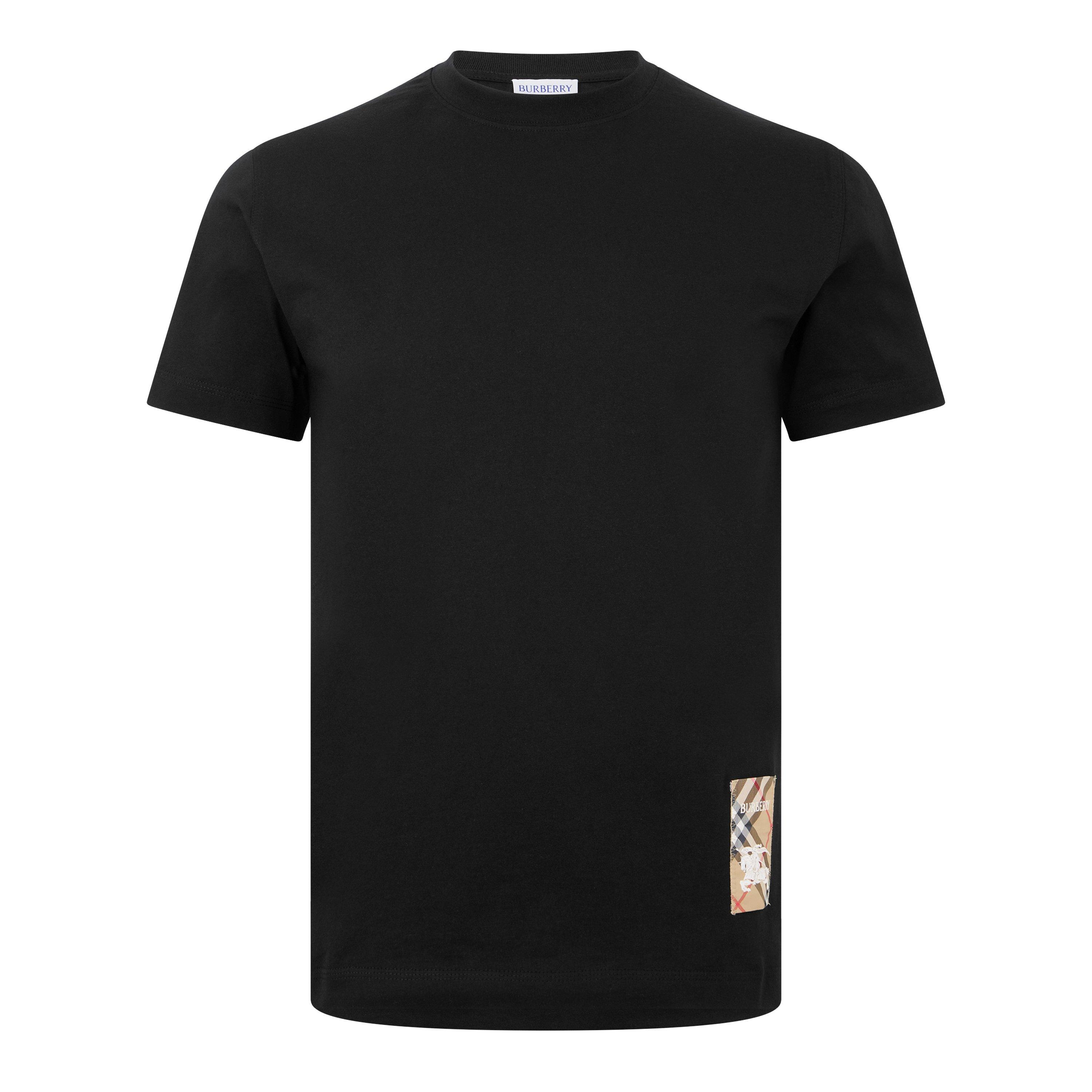 Burberry | Check Tab T-Shirt | Regular Fit T-Shirts | Cruise Fashion