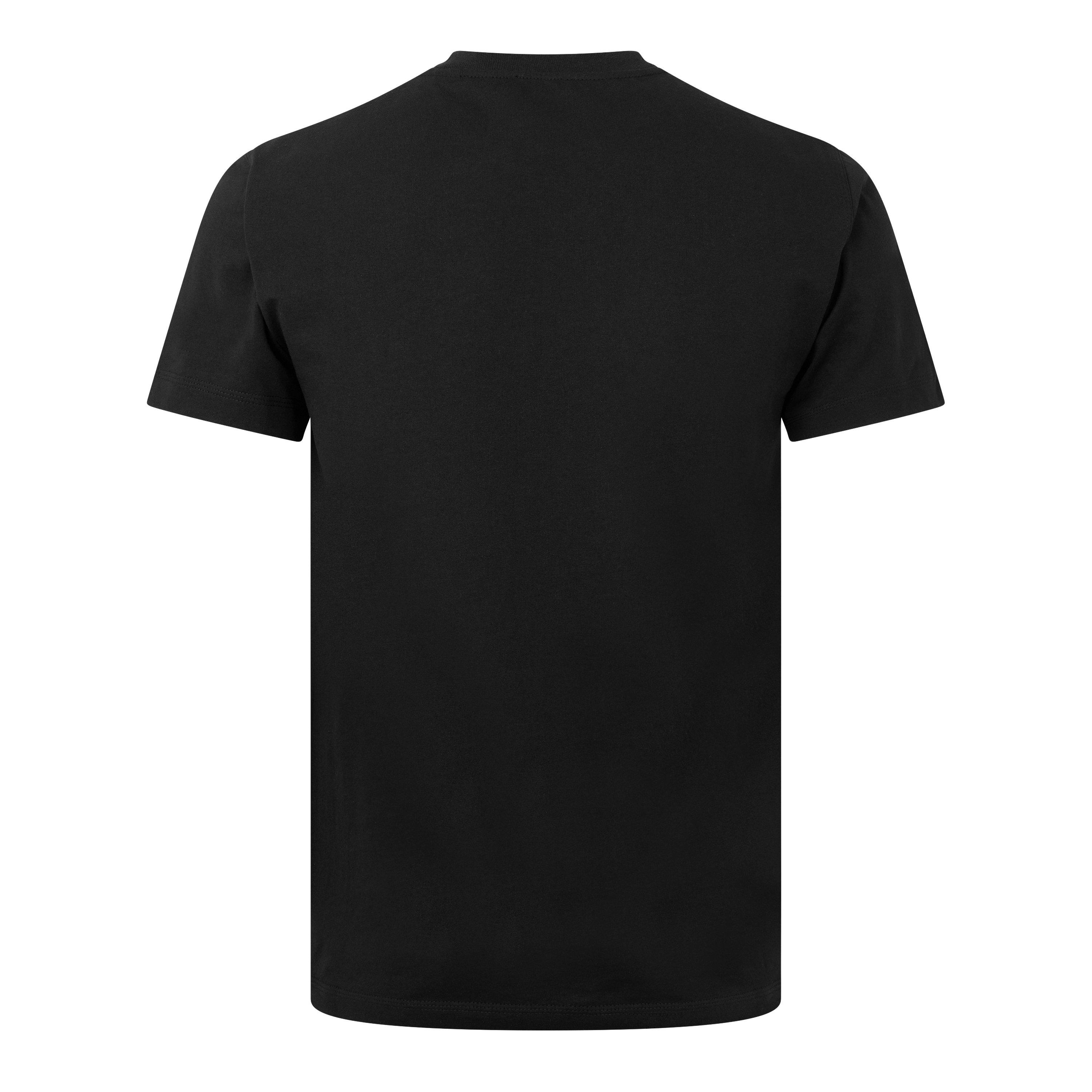 Black - Burberry - Check Tab T-Shirt - 6