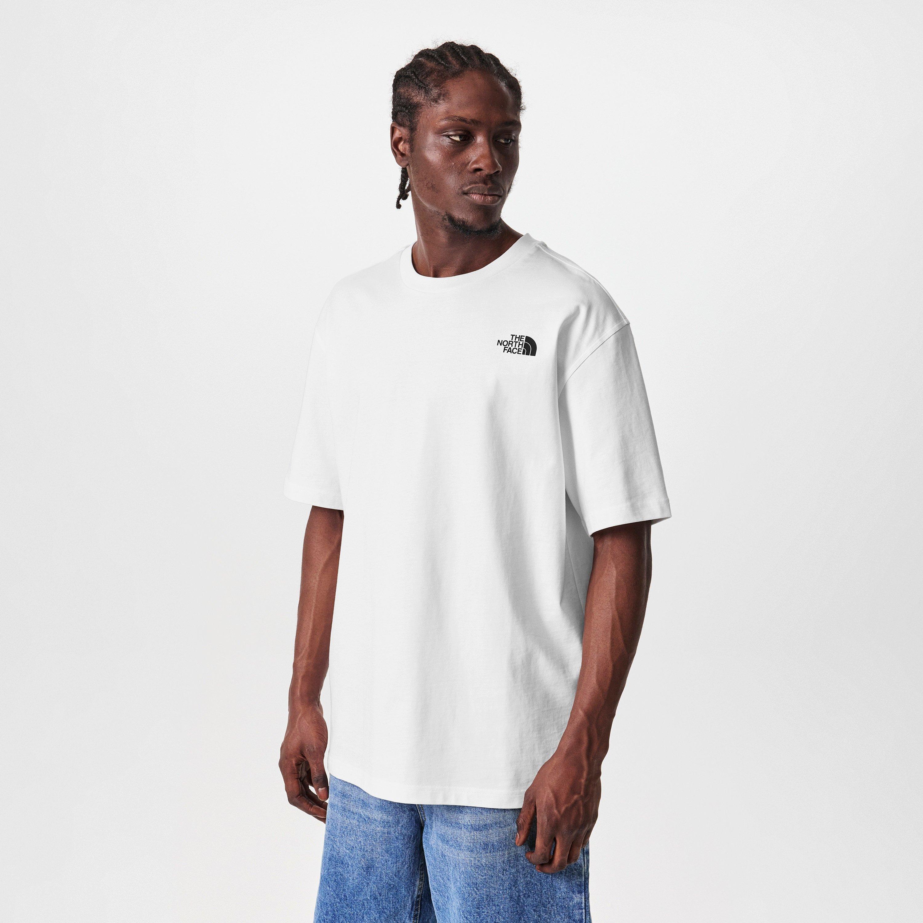 TNF White - The North Face - Men's Never Stop Exploring Short-Sleeve Oversized T-Shirt - 3