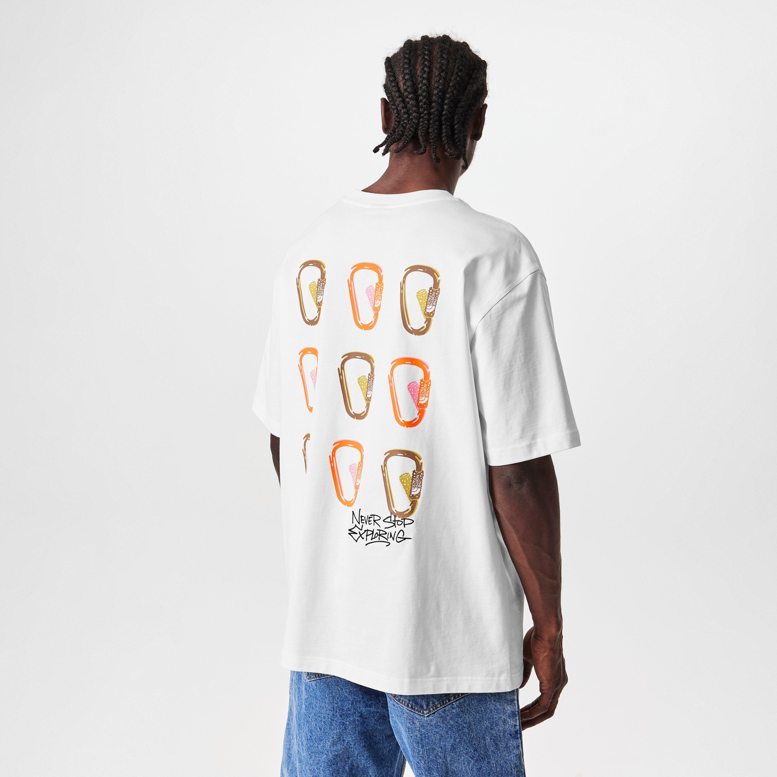 TNF White - The North Face - Men's Never Stop Exploring Short-Sleeve Oversized T-Shirt - 4