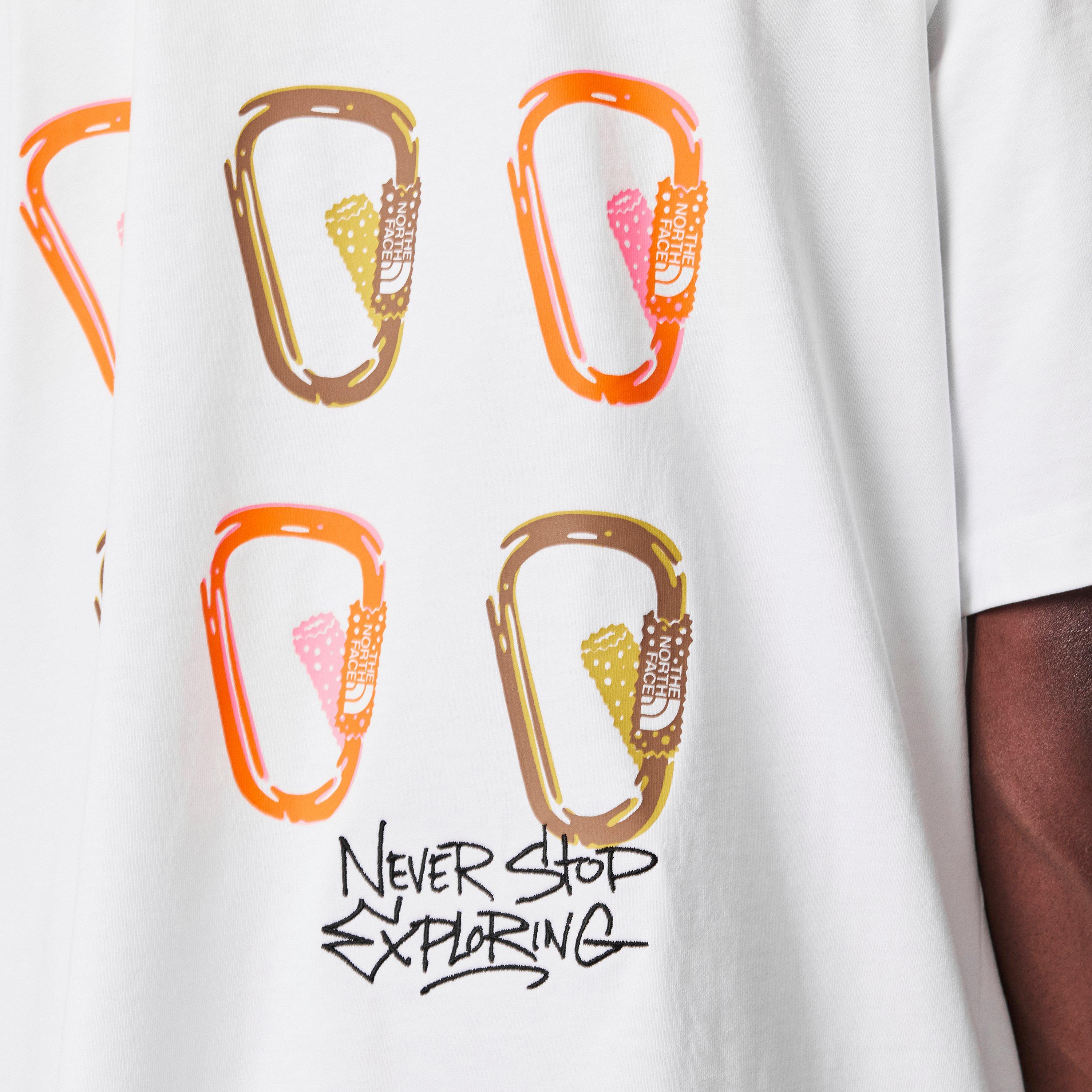 TNF White - The North Face - Men's Never Stop Exploring Short-Sleeve Oversized T-Shirt - 5