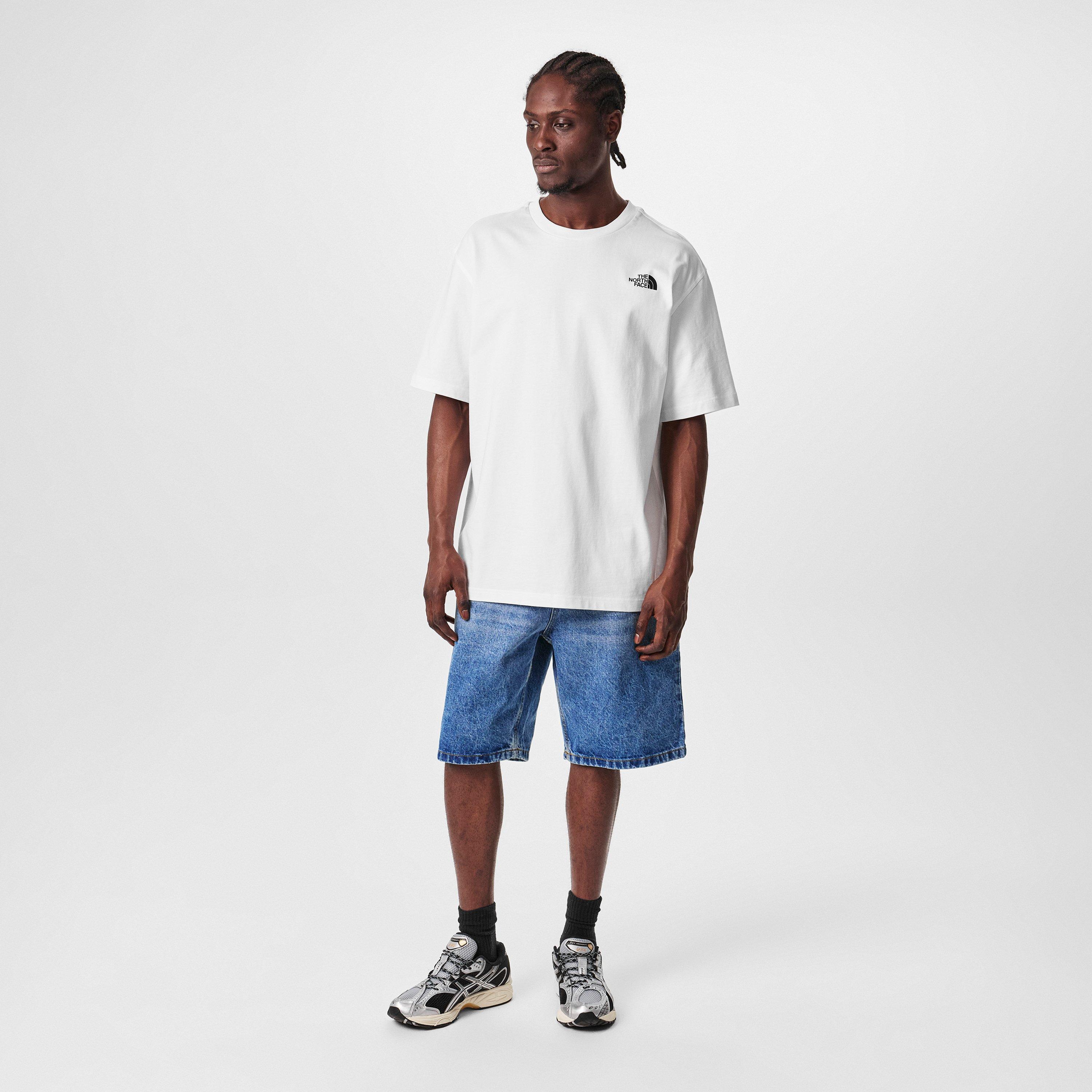 TNF White - The North Face - Men's Never Stop Exploring Short-Sleeve Oversized T-Shirt - 6