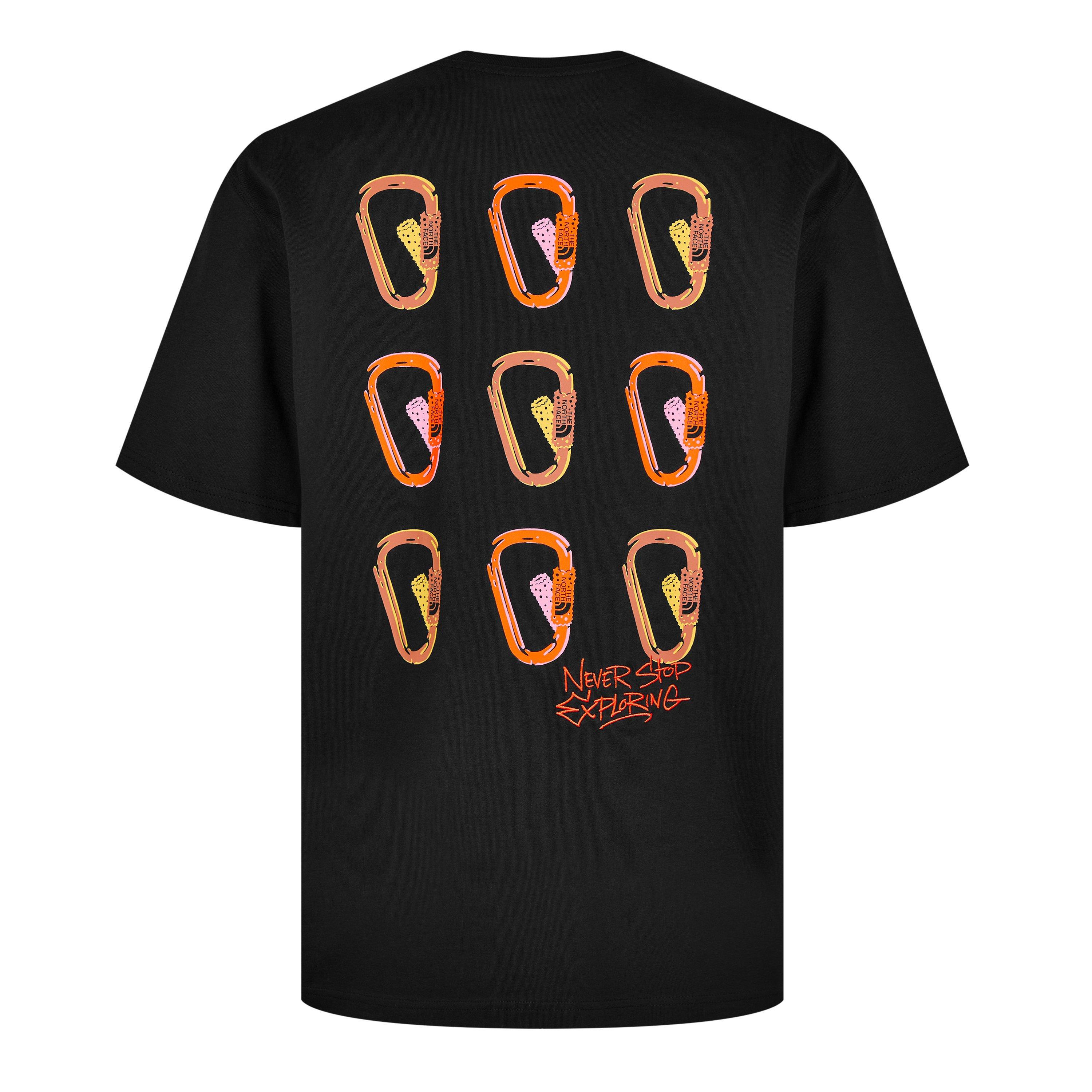 TNF Black - The North Face - Men's Never Stop Exploring Short-Sleeve Oversized T-Shirt - 2