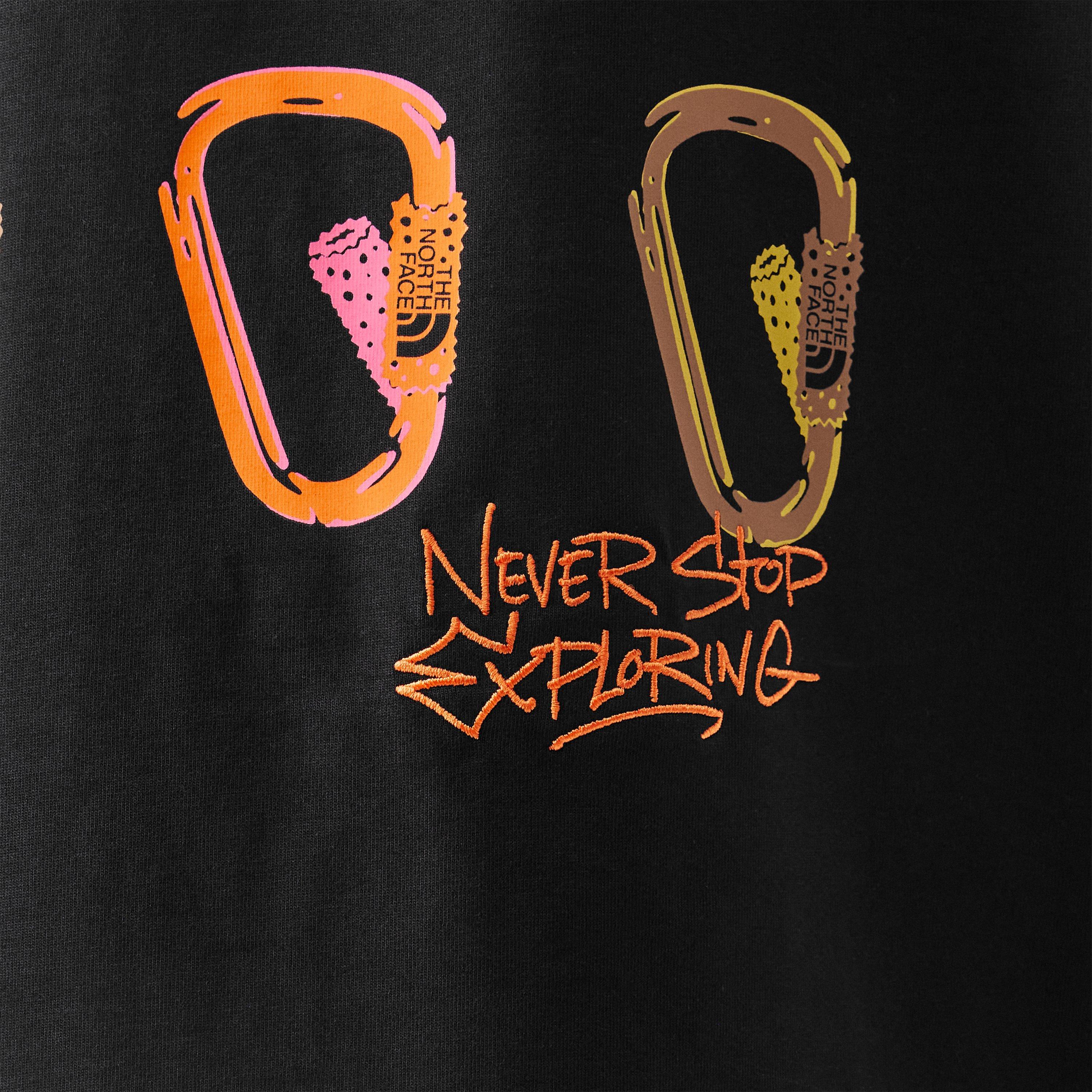 TNF Black - The North Face - Men's Never Stop Exploring Short-Sleeve Oversized T-Shirt - 5