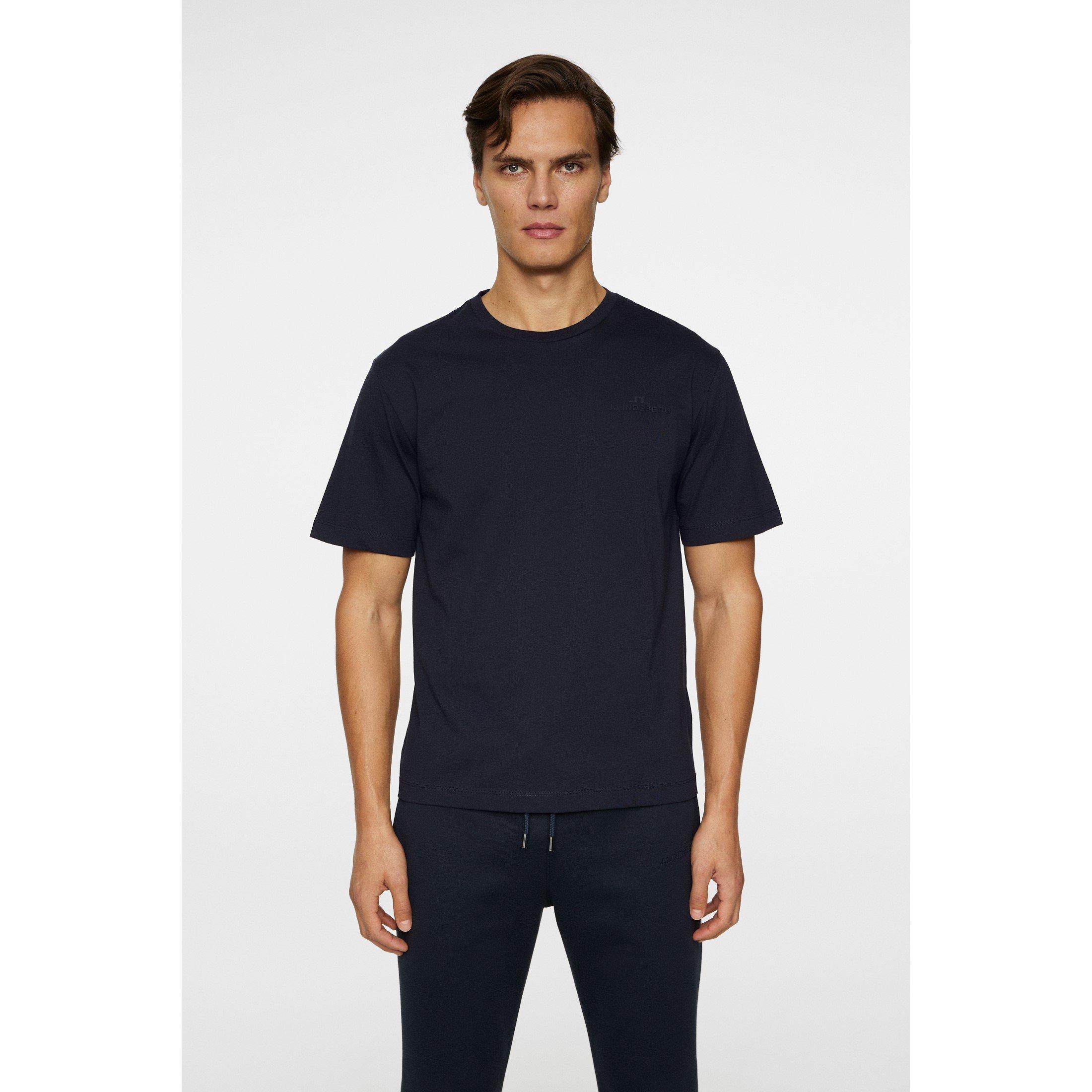 JL Navy - J Lindeberg - JL Alpha Regular Fit T-Shirt - 2