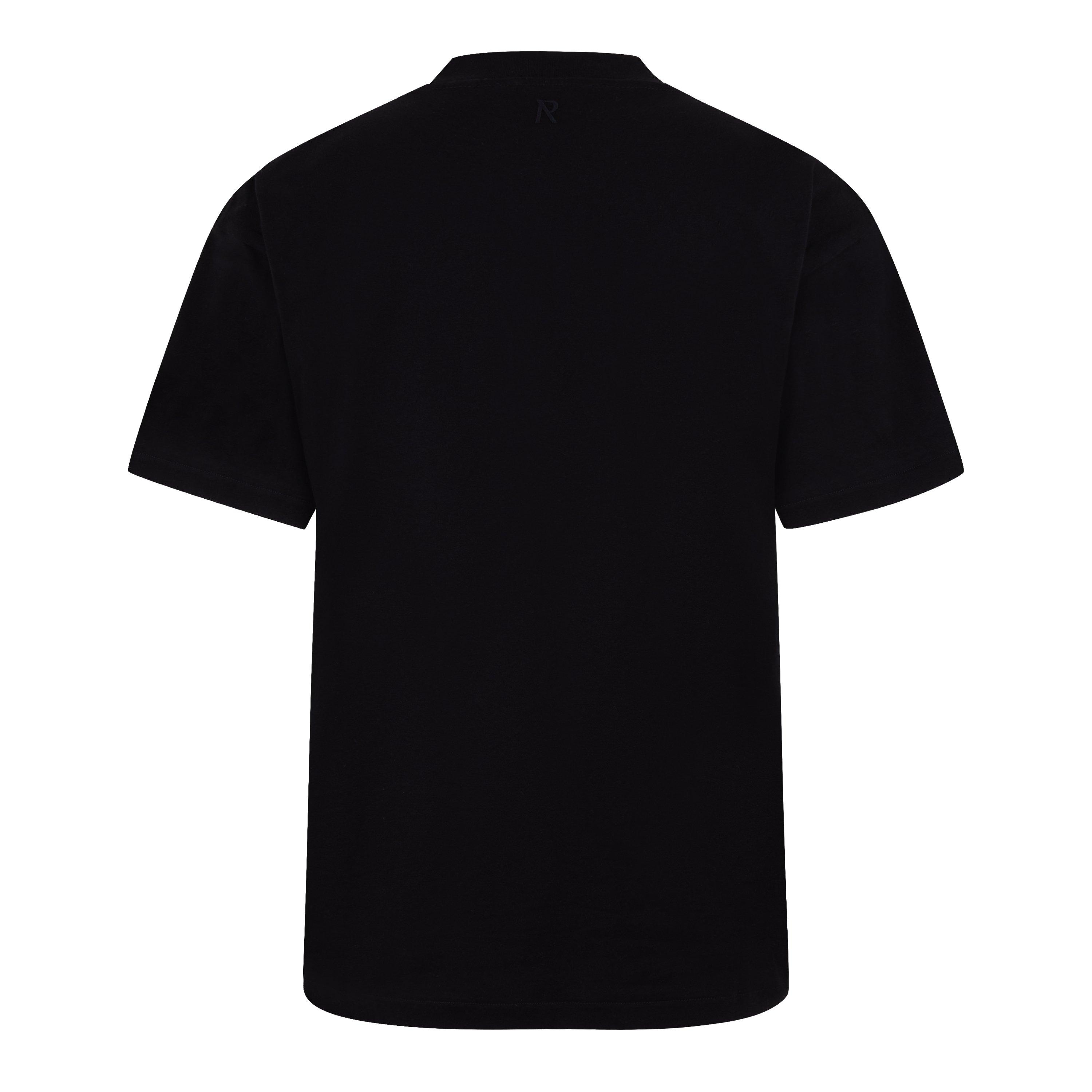Jet Black - Represent - Men's Rep Initial OS Oversized T-Shirt - 2