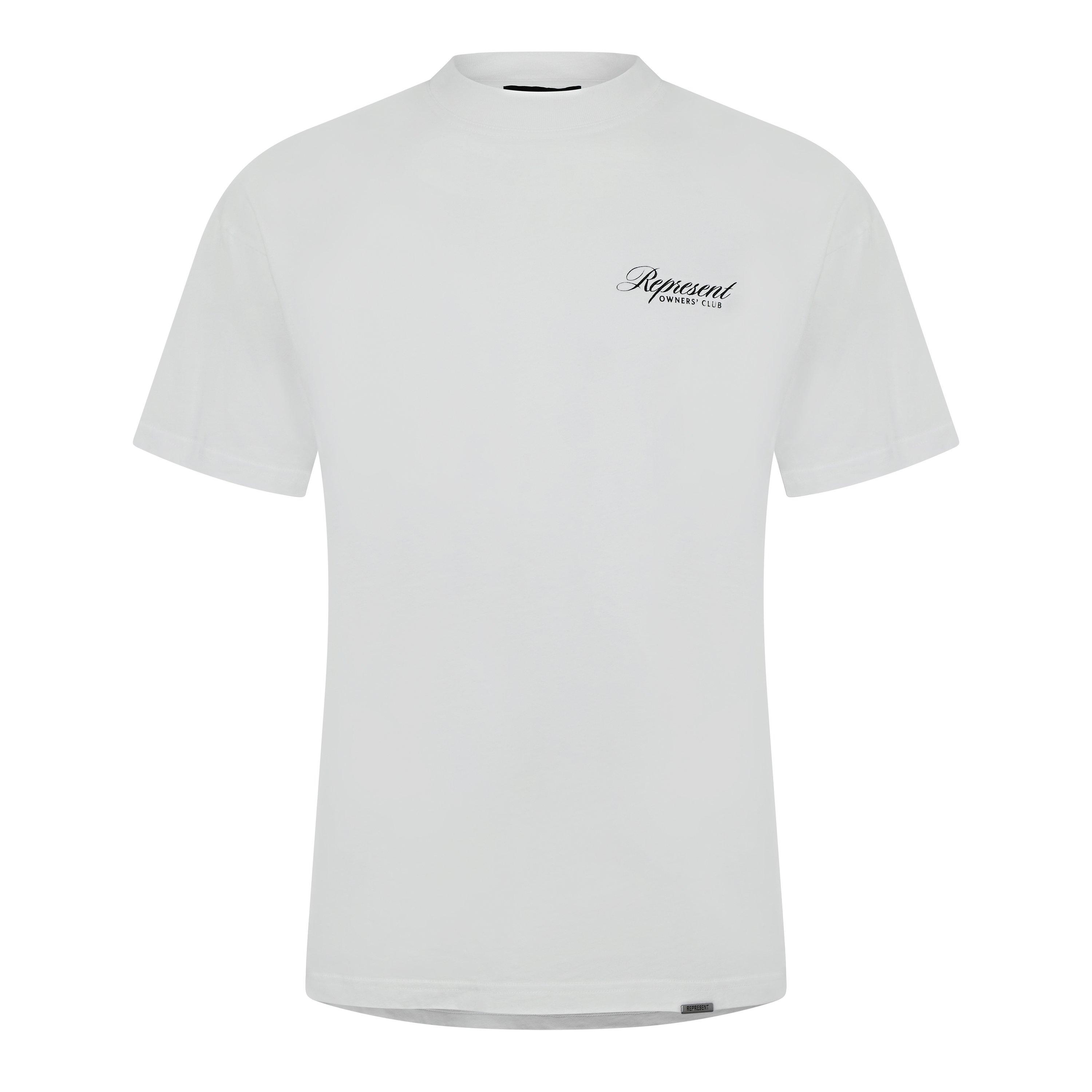 Tシャツ・カットソー REPRESENT \"REPRESENT OWNERS CLUB SCRIPT\" T-SHIRT Represent Owners Club Script T-Shirt | Slate | REPRESENT