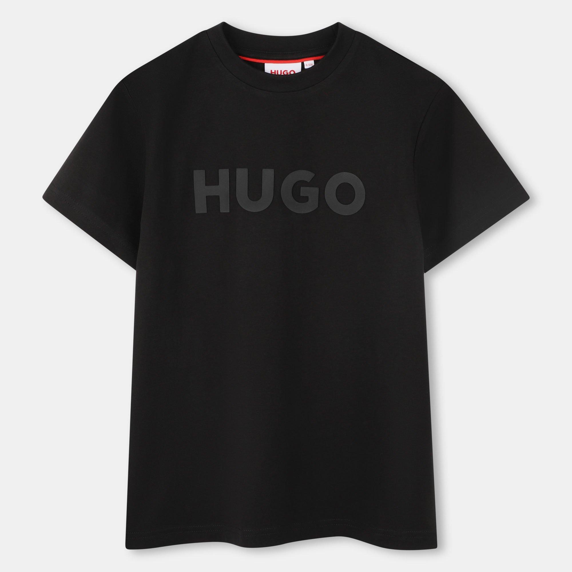 Hugo  Black 09B Kids' T-Shirt - 8Y