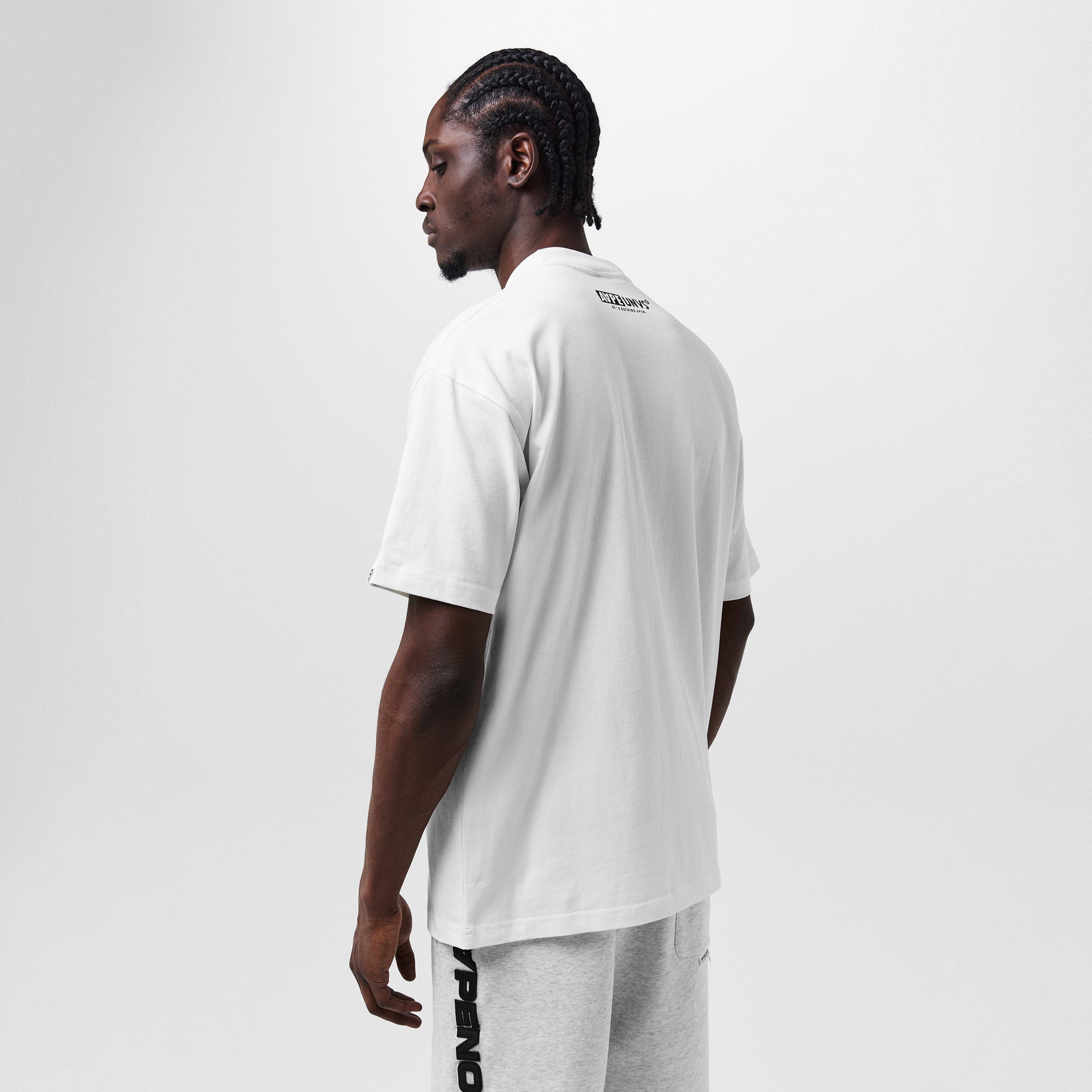 Ivory - AAPE - Men's Starbuck Oversized Fit Oversized T-Shirt - 4