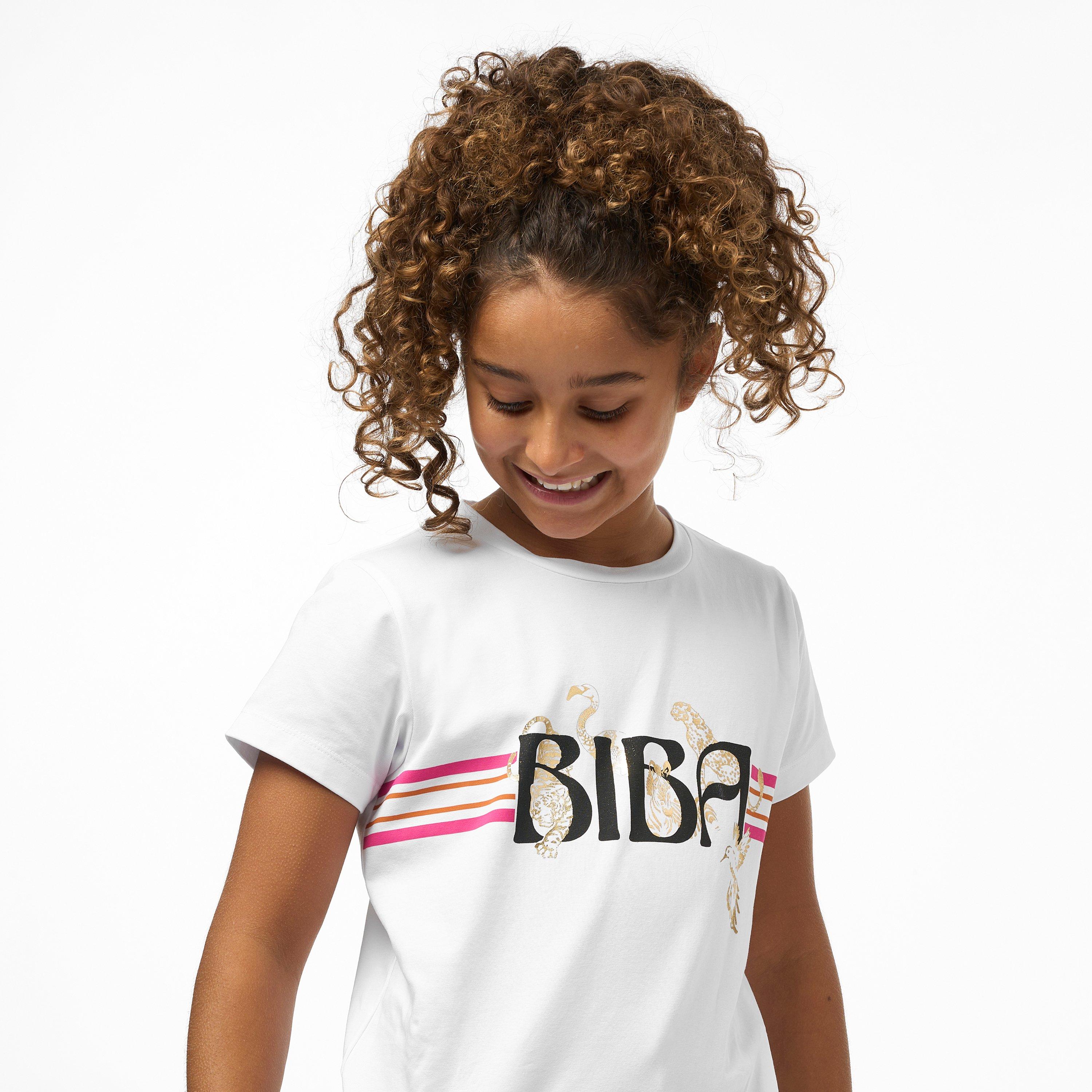 Tiermuster - Biba - Junior Girls Biba Logo T Shirt - 3
