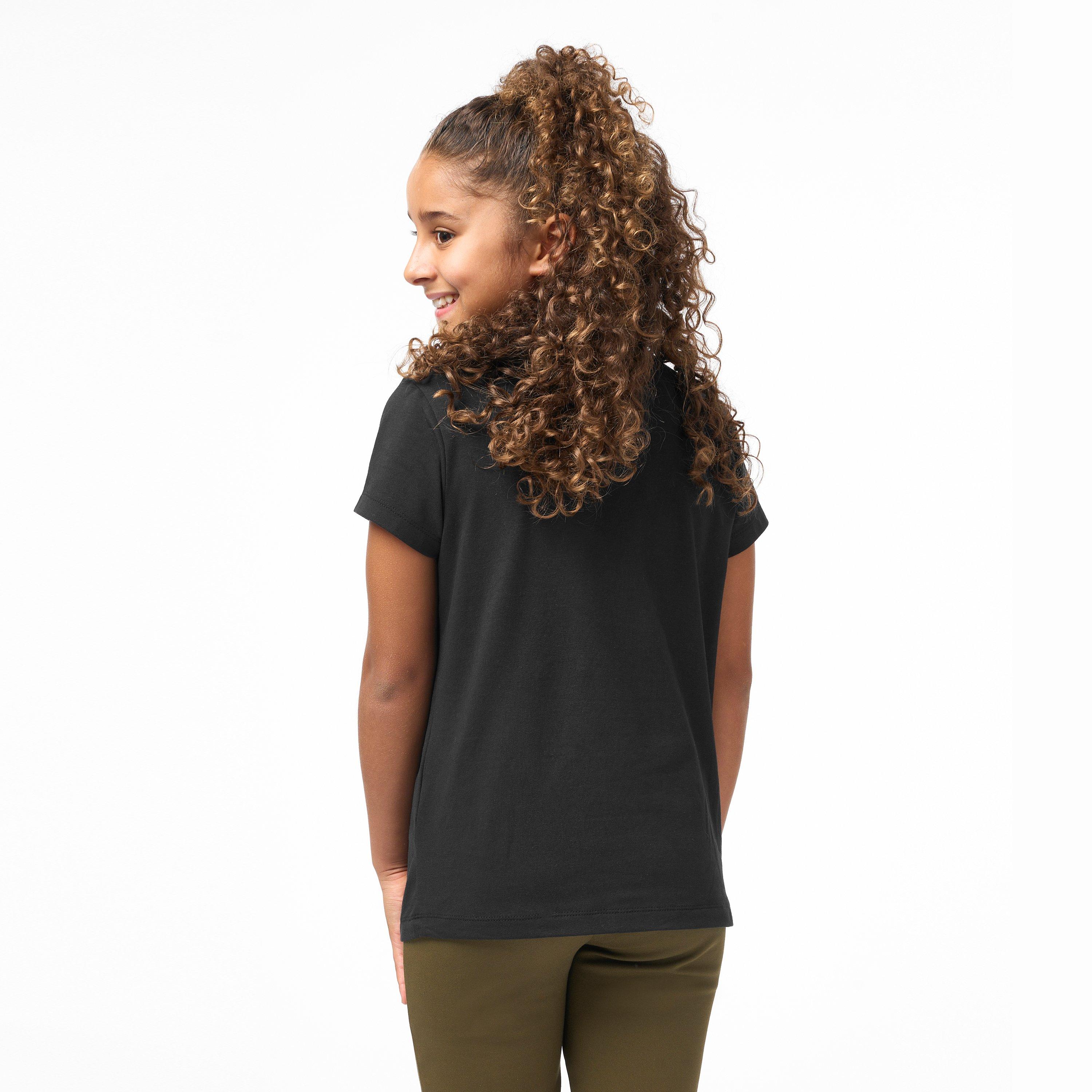 Zwart - Biba - Junior Girls Biba Logo T Shirt - 2