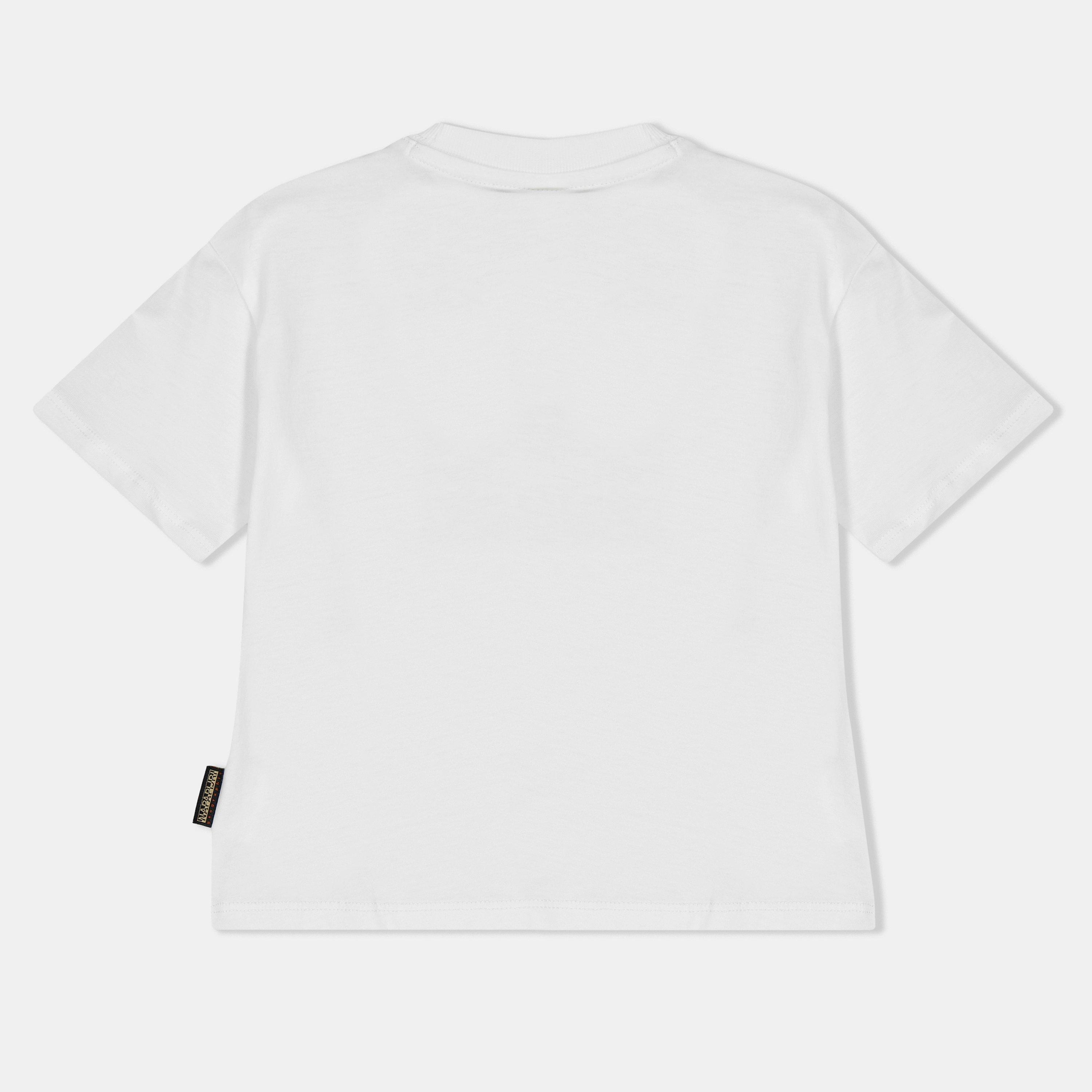 White Heron 206 - Napapijri - Kids' Sella Short Sleeve T-Shirt - 2