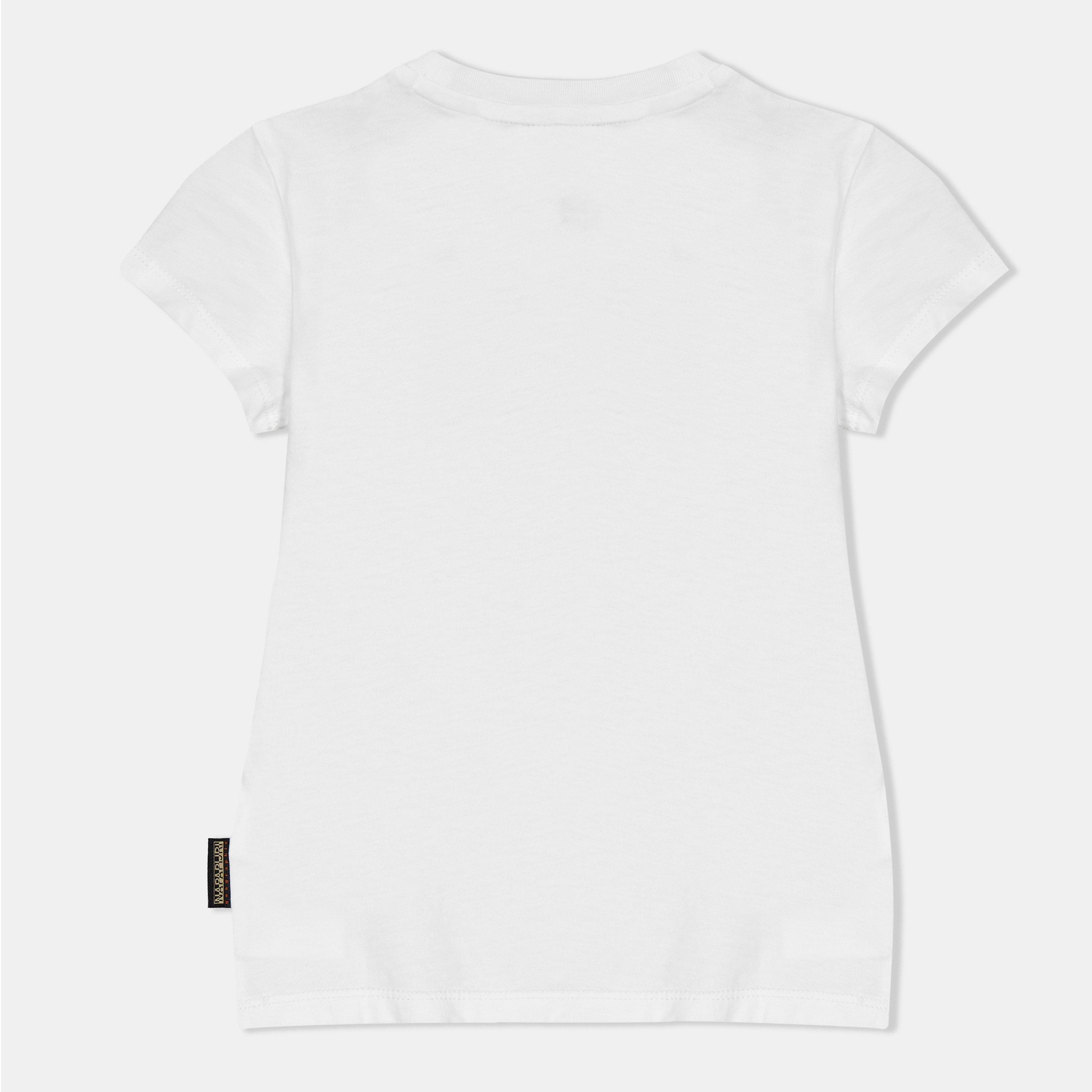 White 002 - Napapijri - Napa Salis Short Sleeve T-shirt Juniors - 2