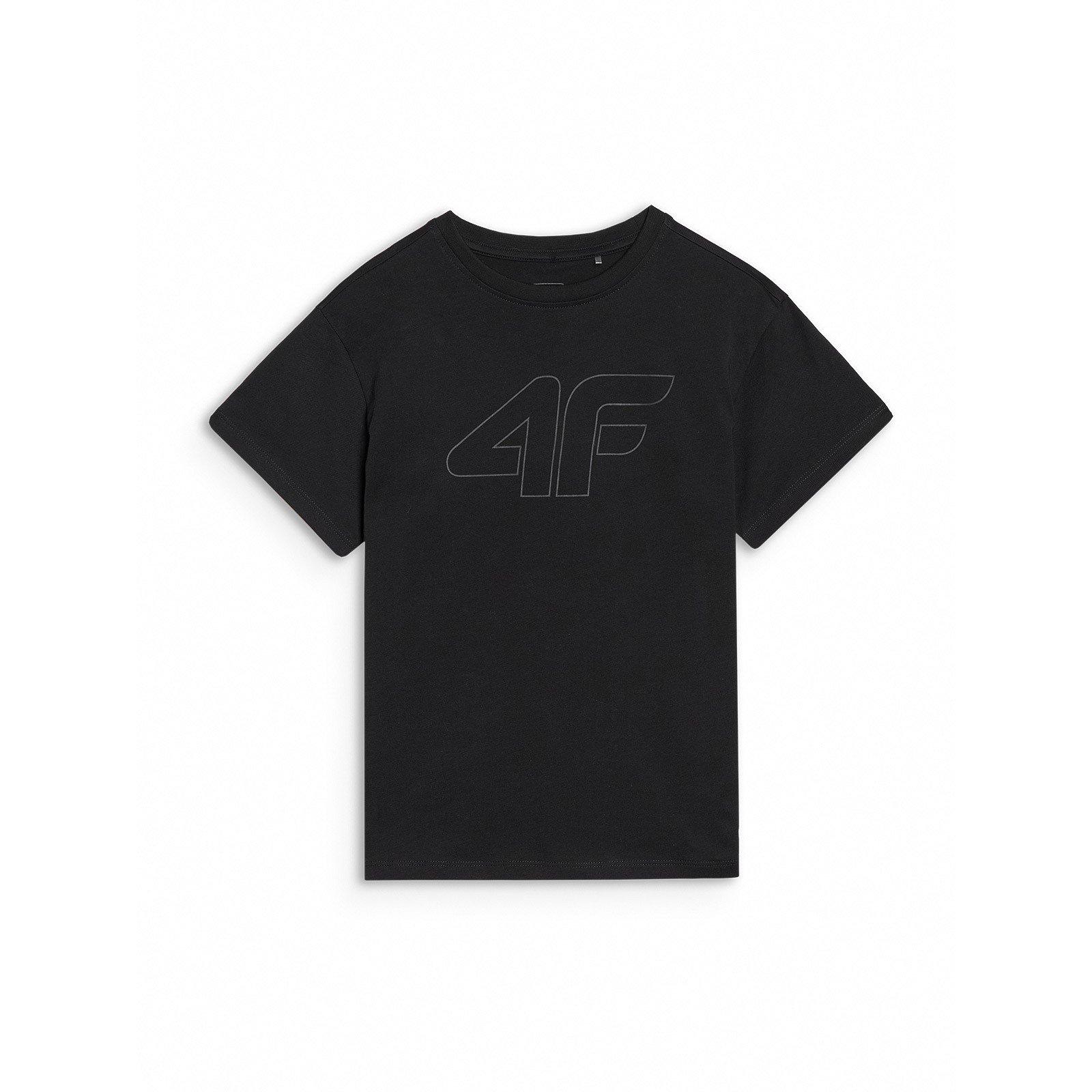 Black - 4F - Kids' T-Shirt