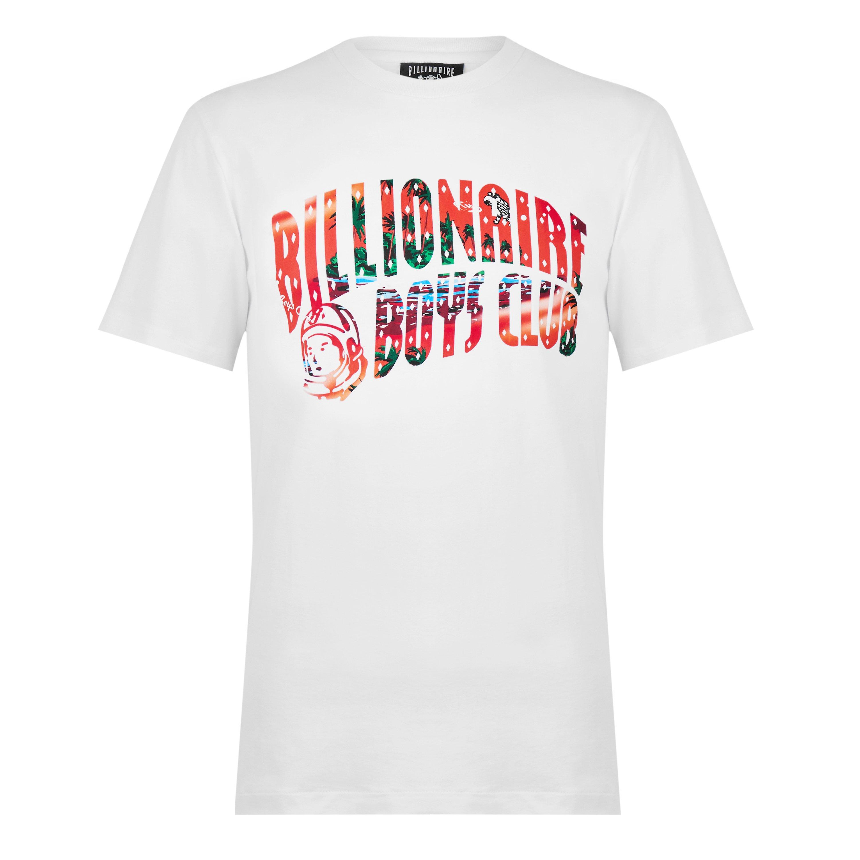 White - Billionaire Boys Club - Tropical Arch Logo T-Shirt - 7