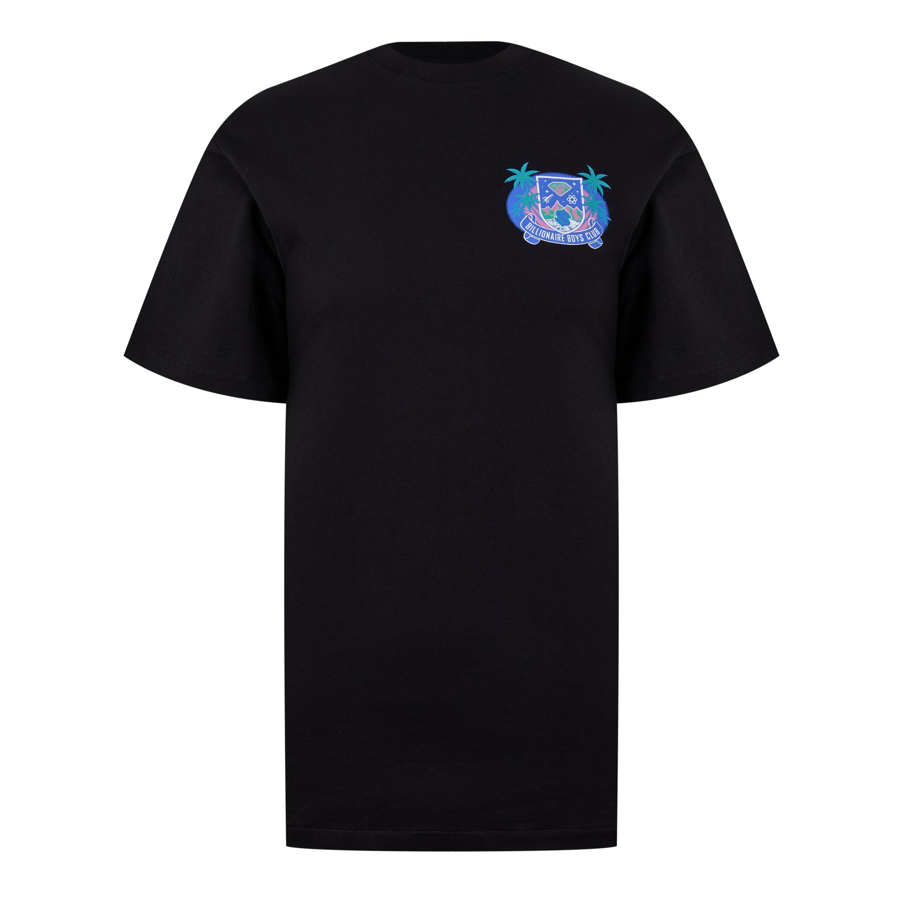Black - Billionaire Boys Club - Men's Tropic Crest Regular Fit T-Shirt - 7