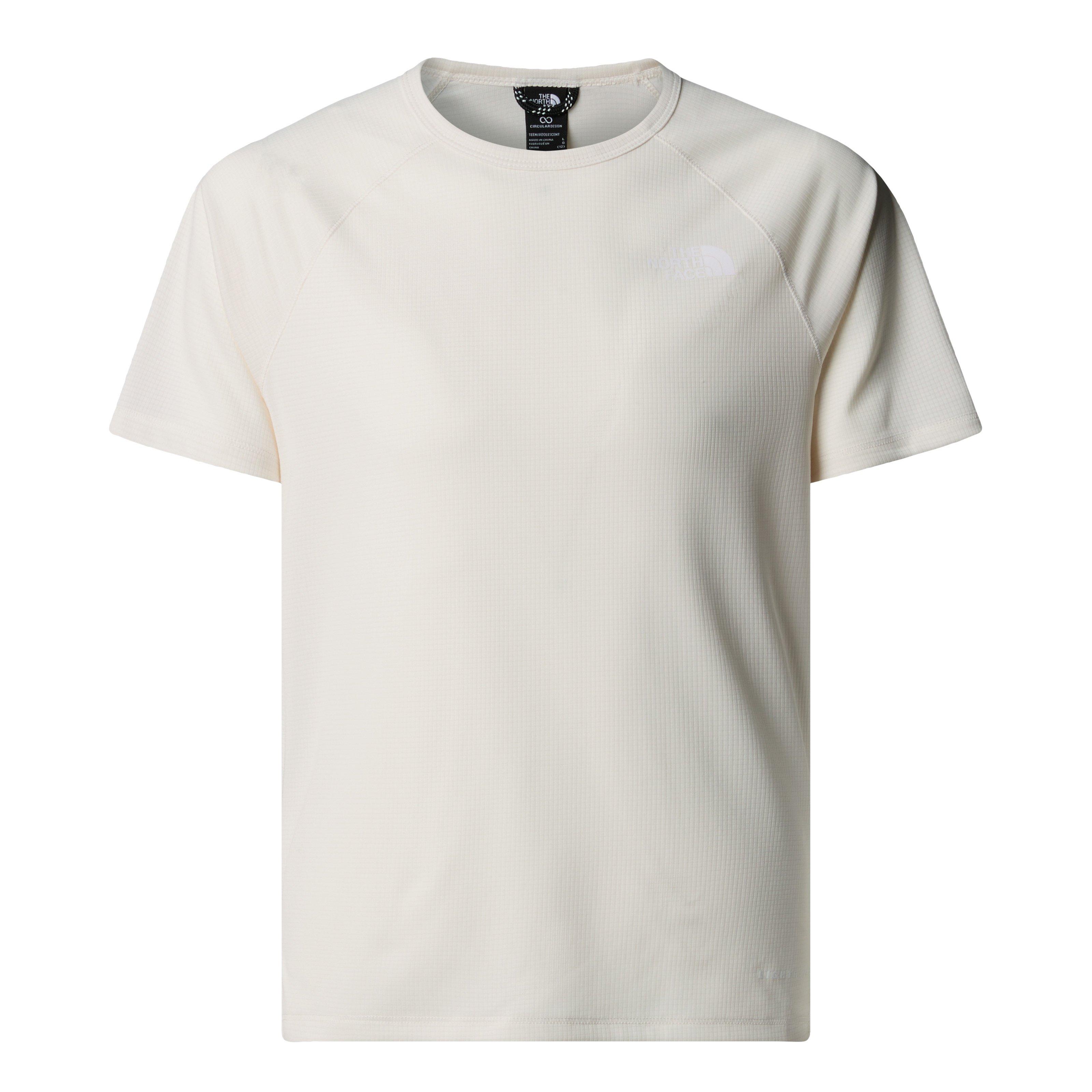 White Dune QLI - The North Face - Kids' Teen Sunriser Short-Sleeve Regular Fit T-Shirt - 1