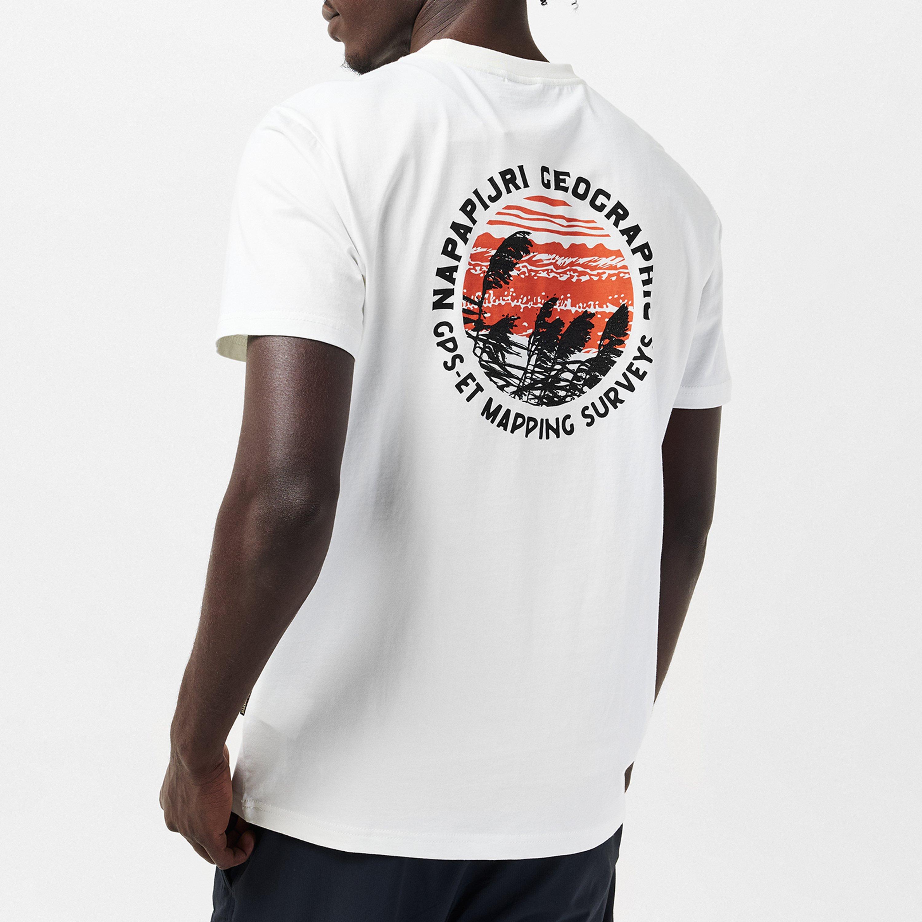 White Heron - Napapijri - Men's Regular Fit T-Shirt - 4