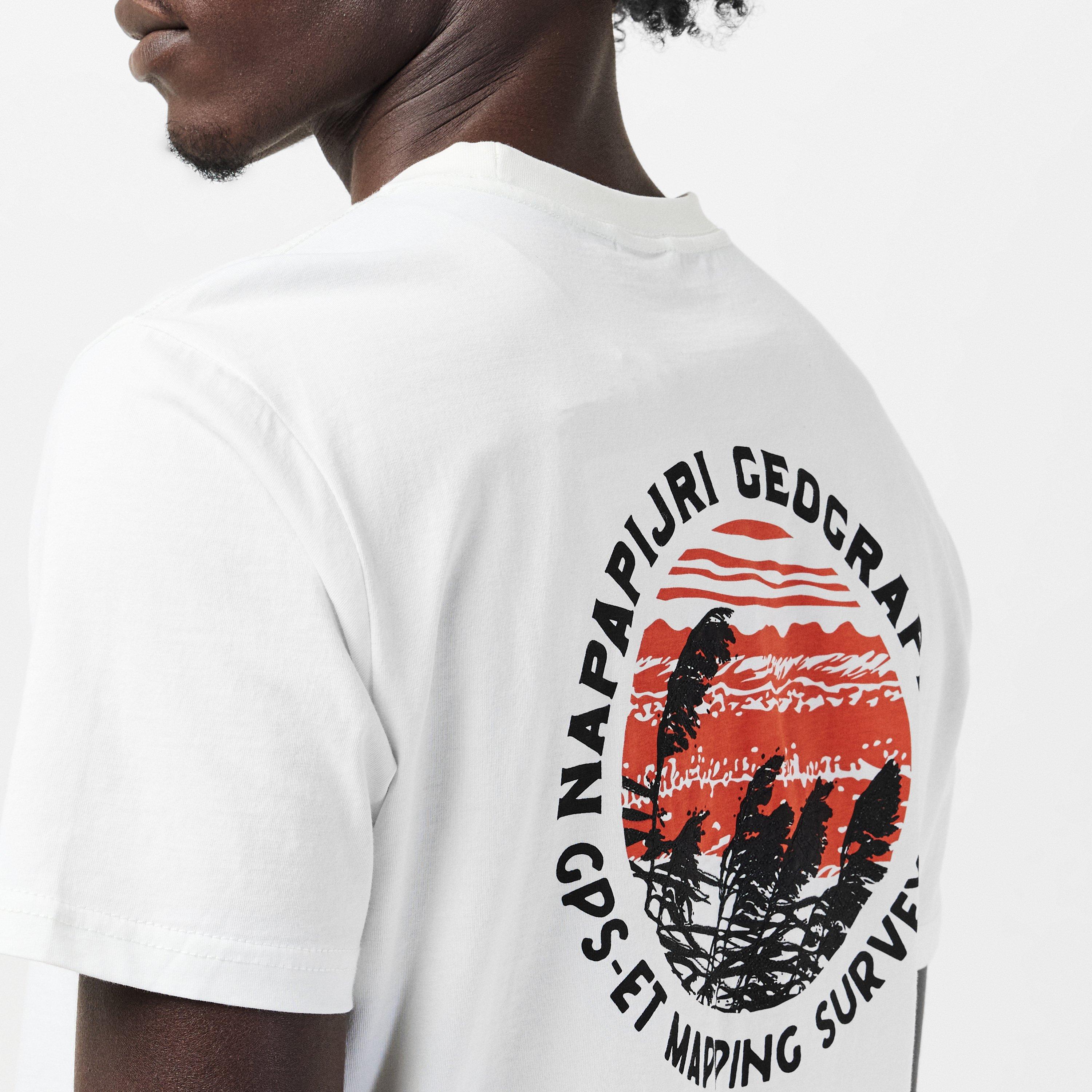 White Heron - Napapijri - Men's Regular Fit T-Shirt - 5